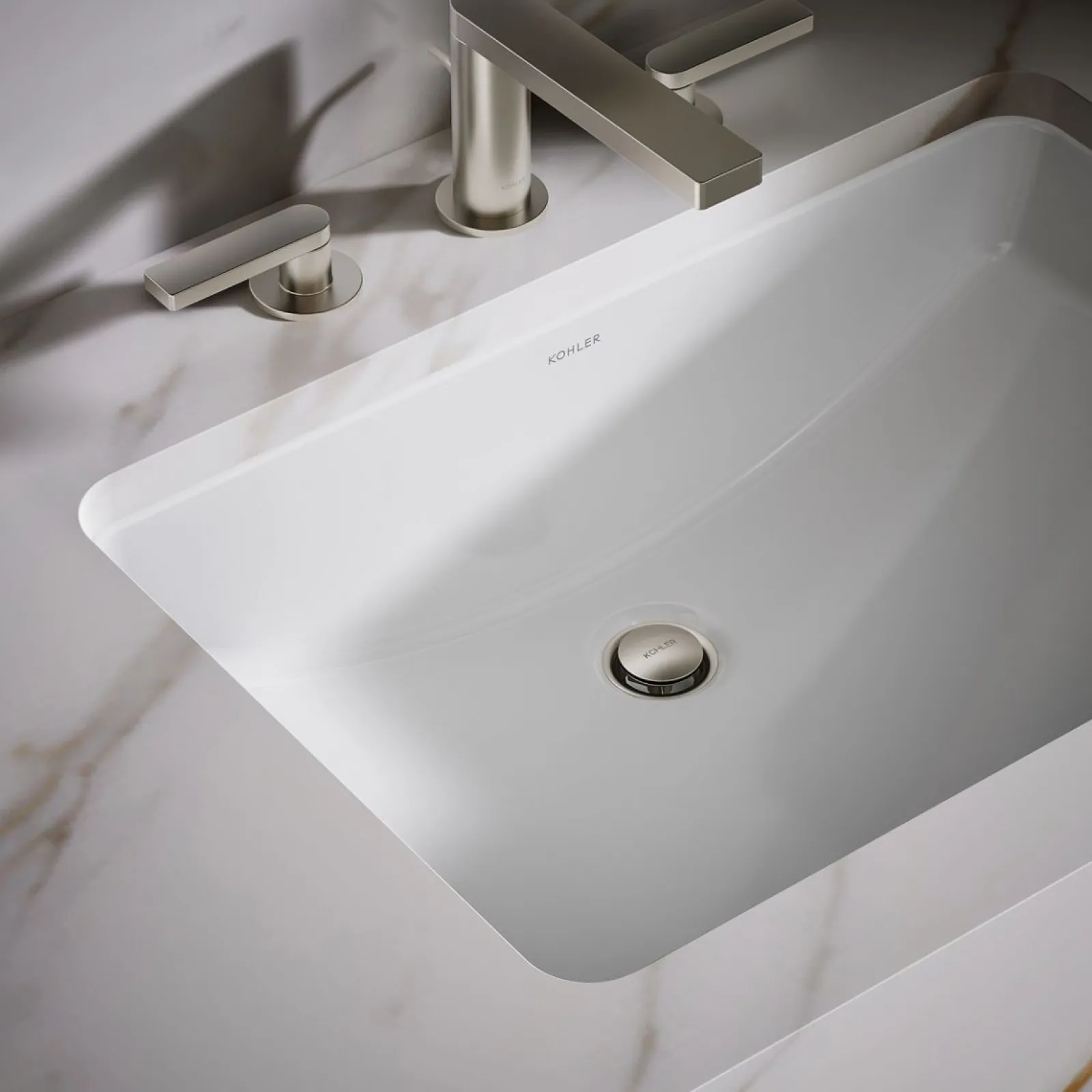 23-1/4" rectangular undermount bathroom sink^Kohler Clearance