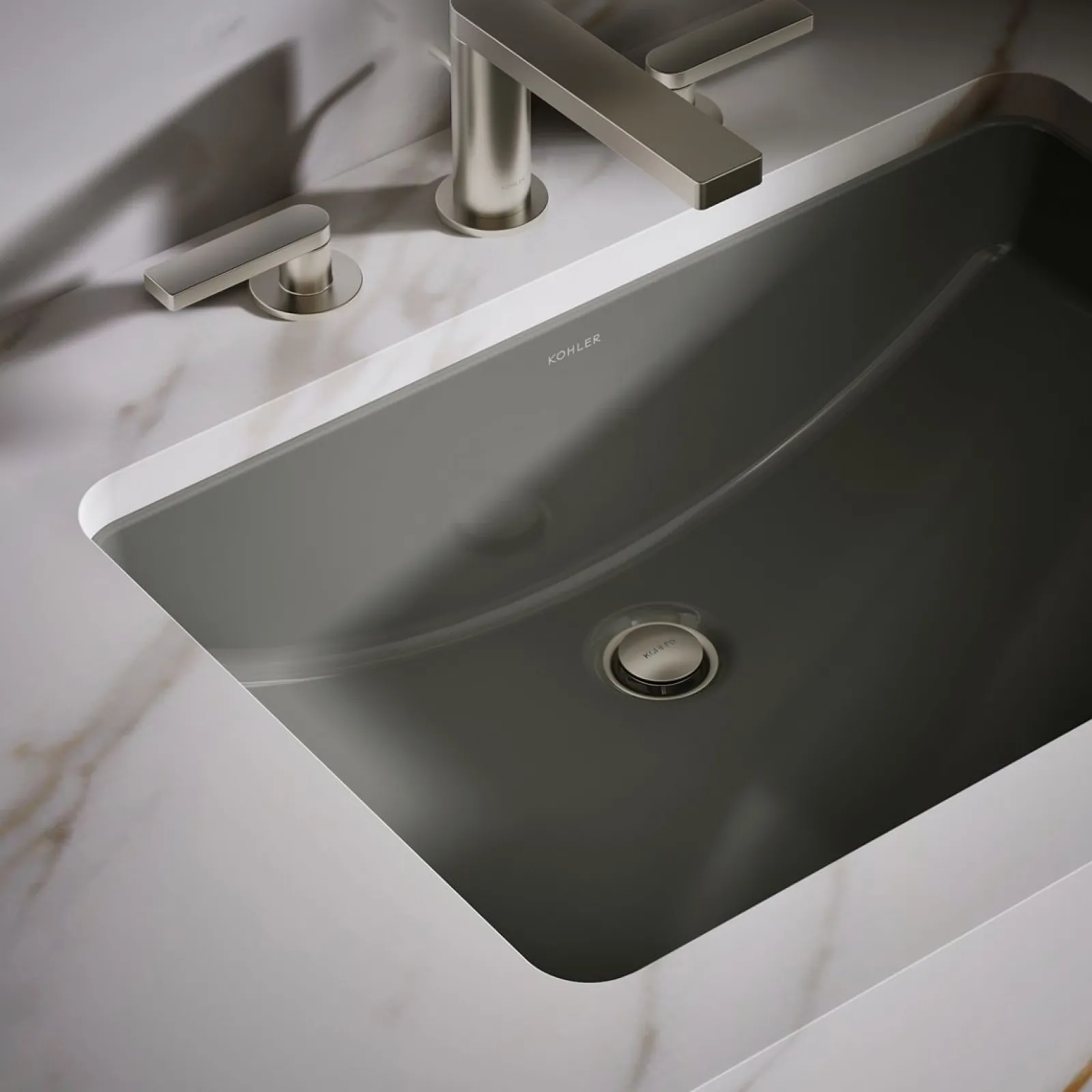 23-1/4" rectangular undermount bathroom sink^Kohler Clearance