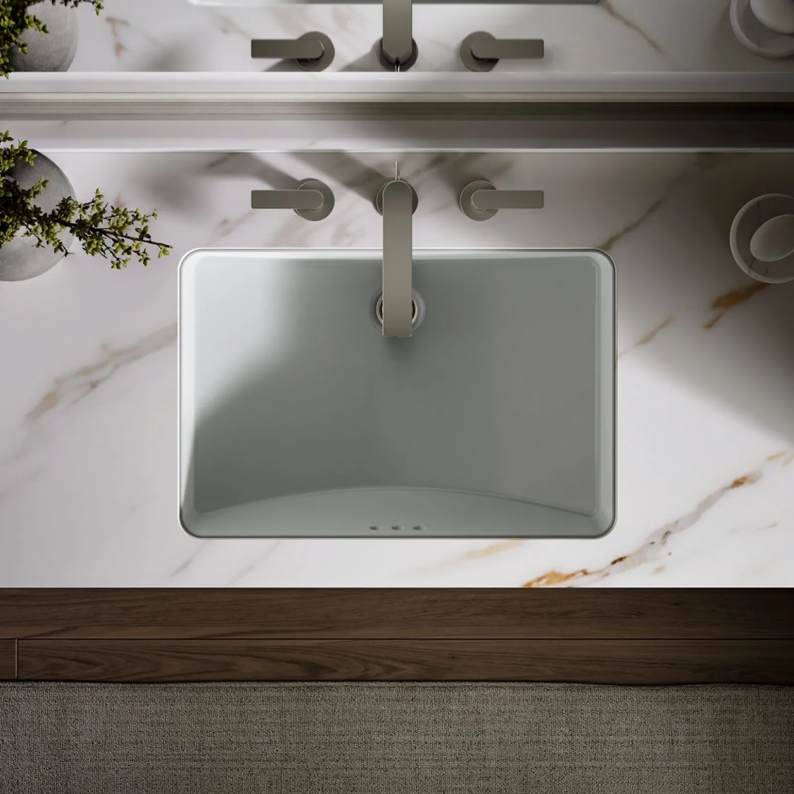 23-1/4" rectangular undermount bathroom sink^Kohler Clearance