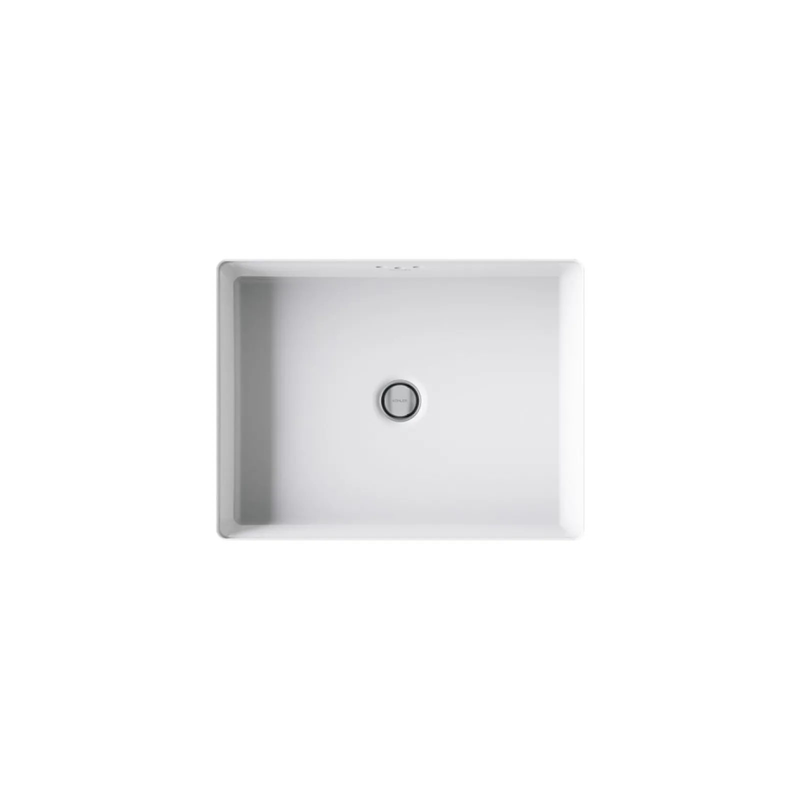 19-3/4" rectangular undermount bathroom sink with glazed underside^Kohler