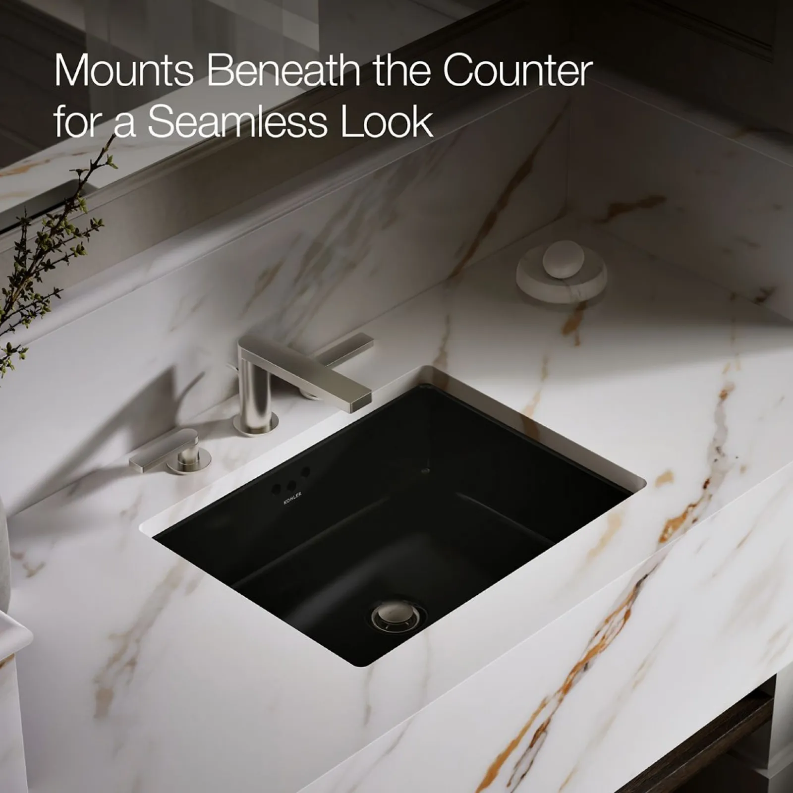 19-3/4" rectangular undermount bathroom sink^Kohler Clearance