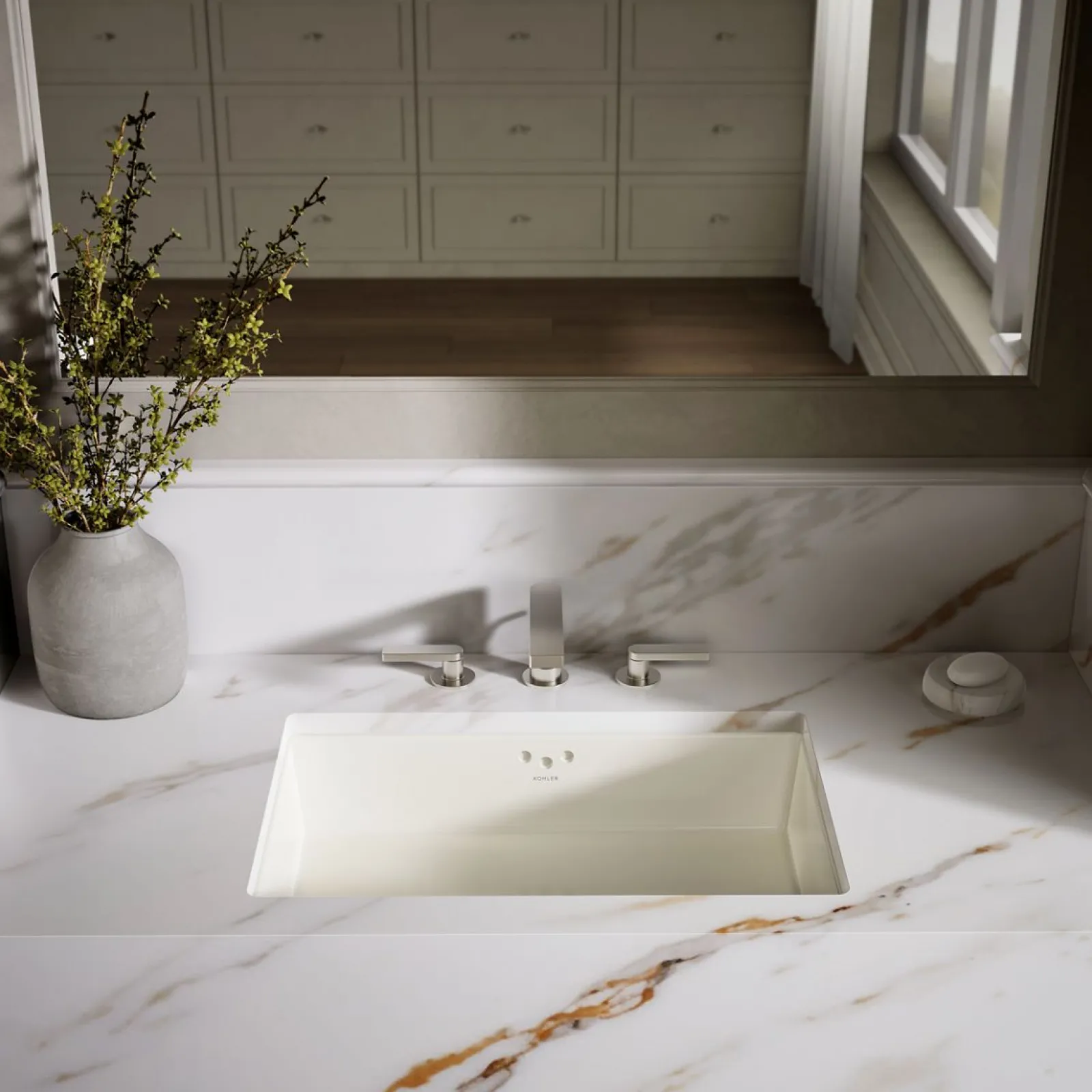24" rectangular undermount bathroom sink^Kohler Sale