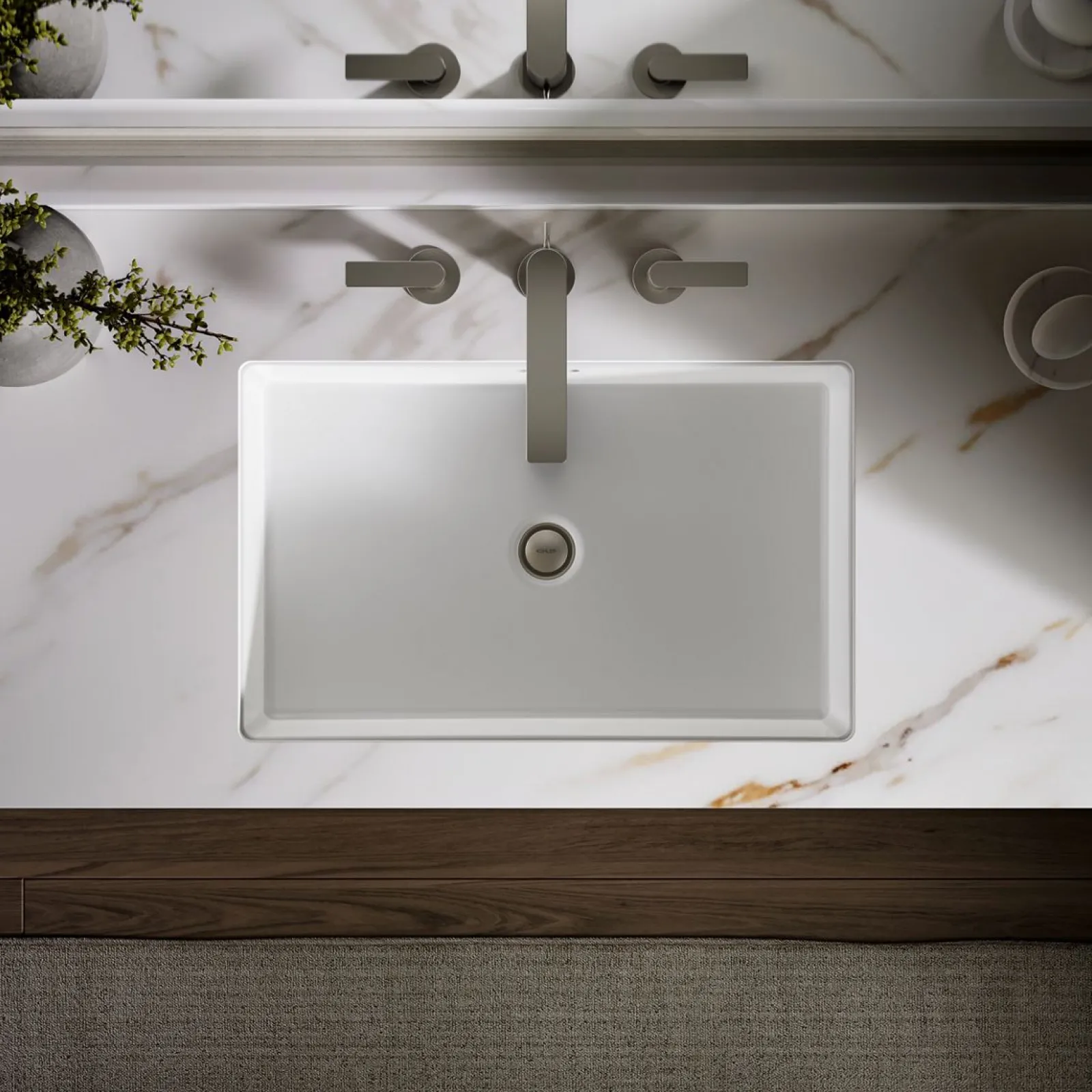 24" rectangular undermount bathroom sink^Kohler Sale