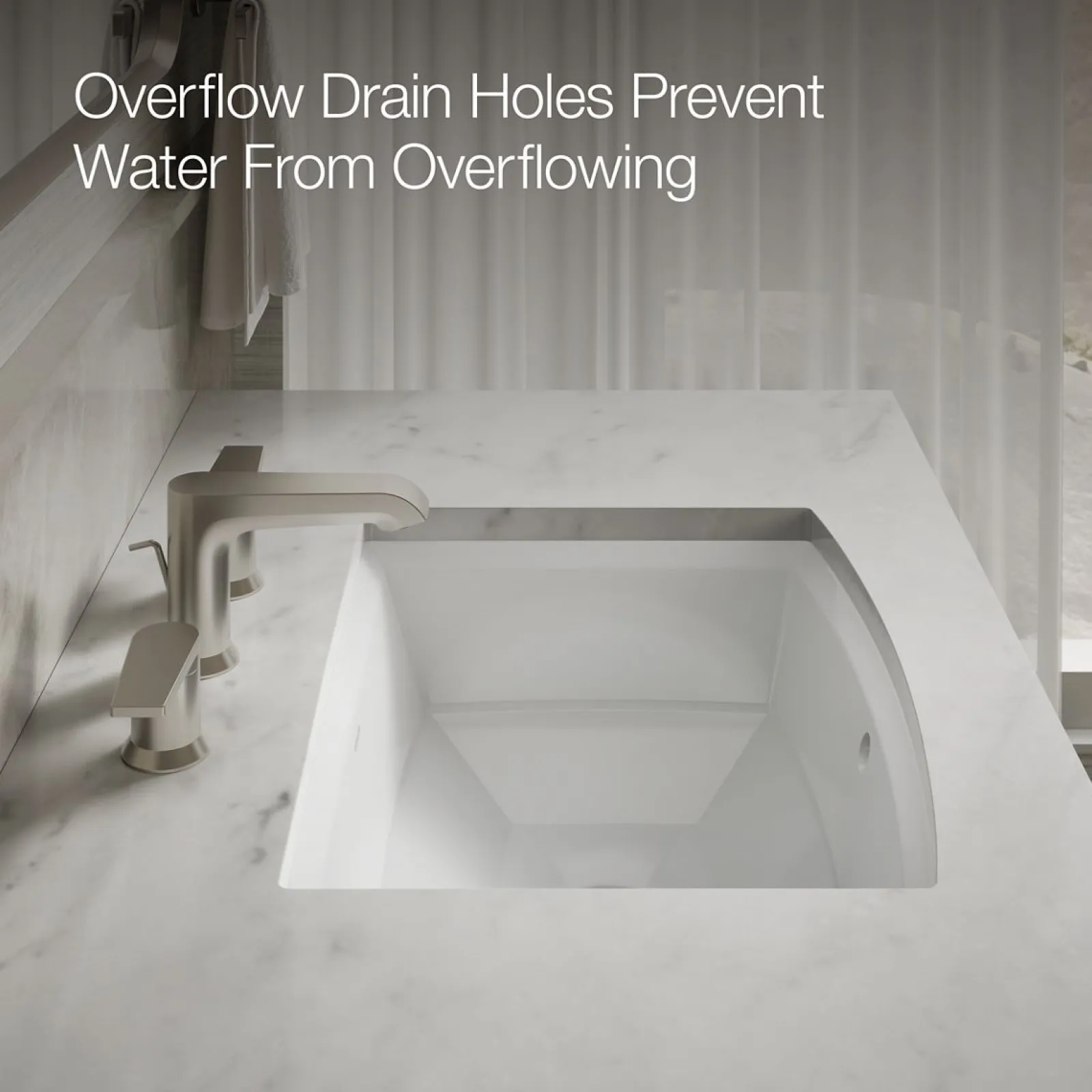 20" rectangular undermount bathroom sink^Kohler Clearance