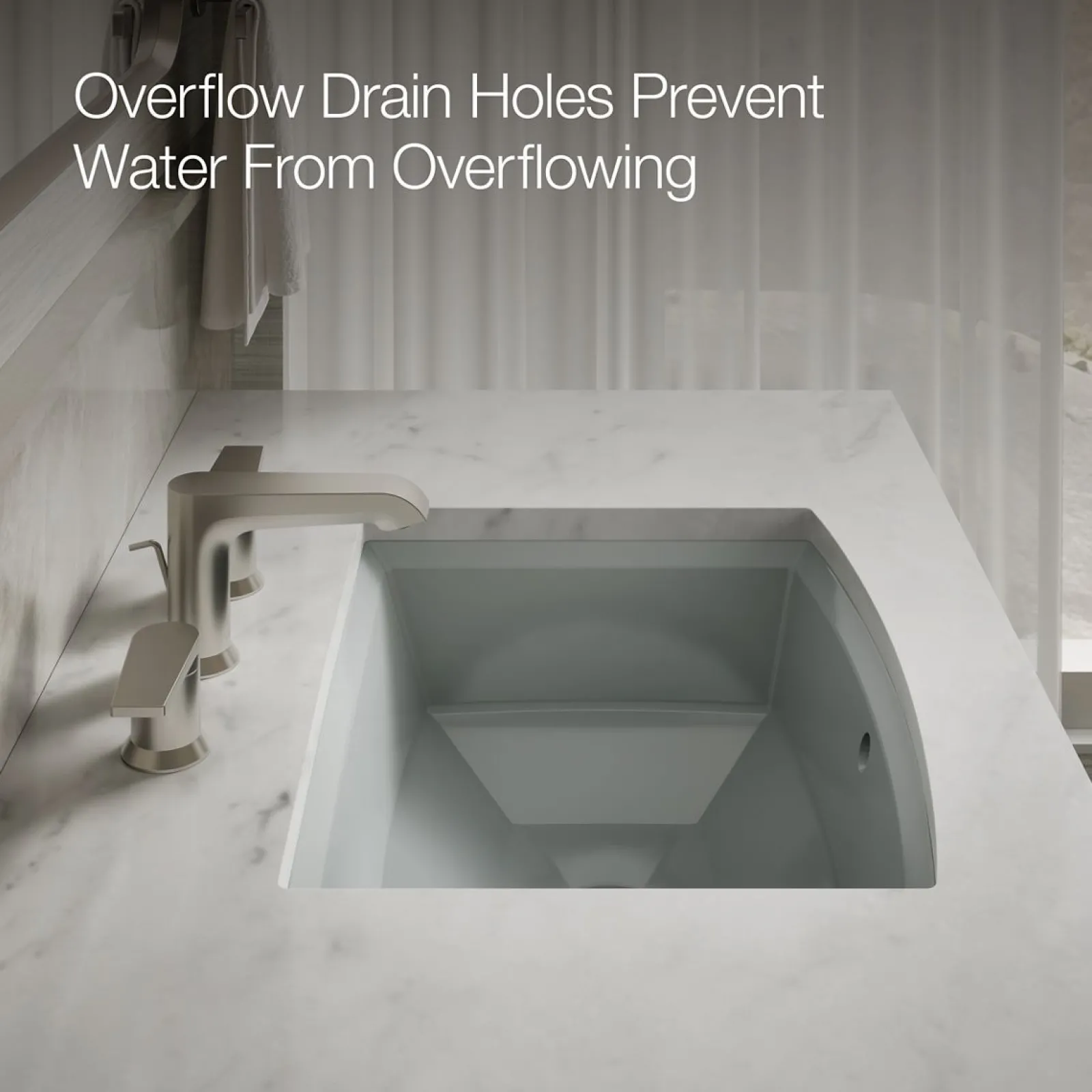 20" rectangular undermount bathroom sink^Kohler Clearance