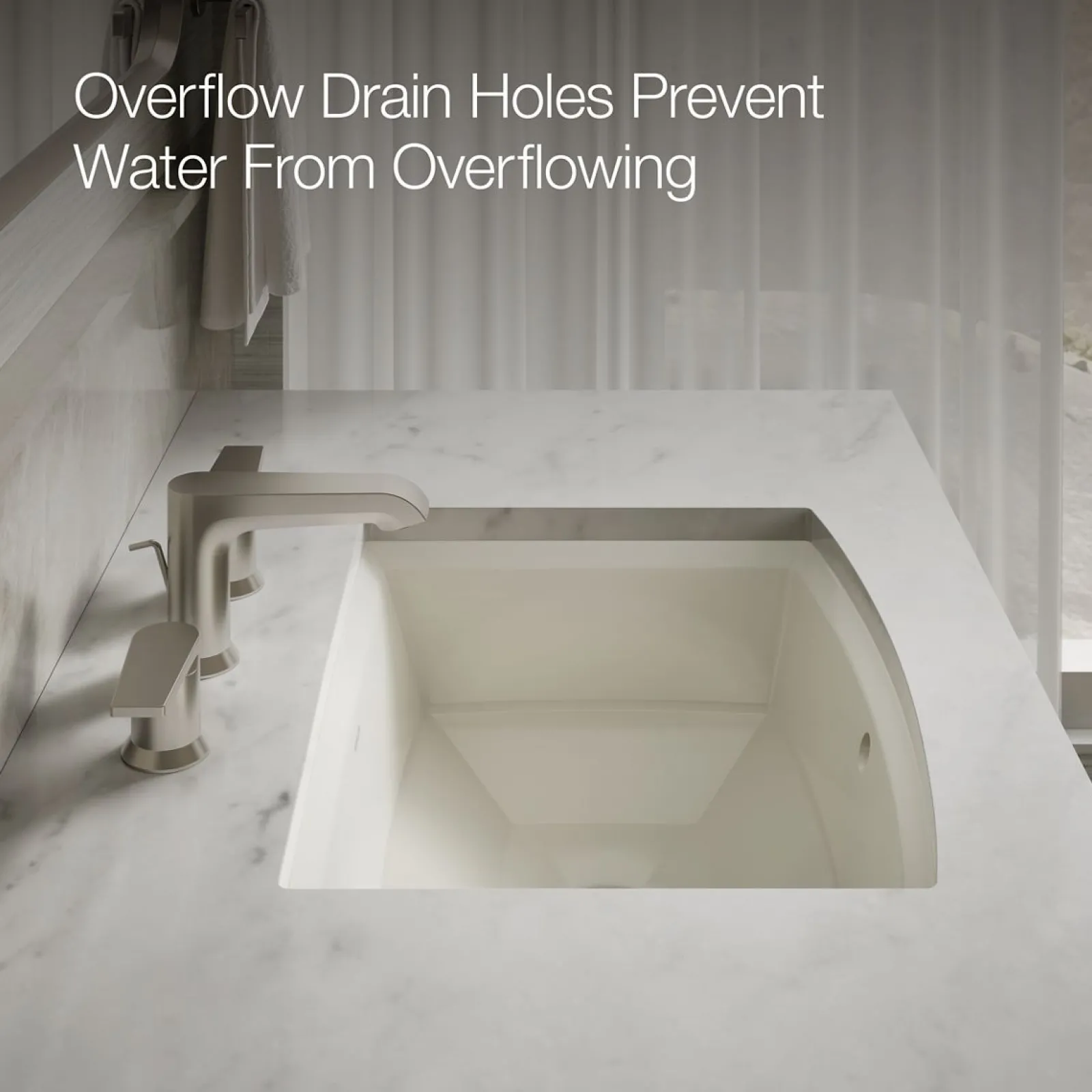 20" rectangular undermount bathroom sink^Kohler Clearance