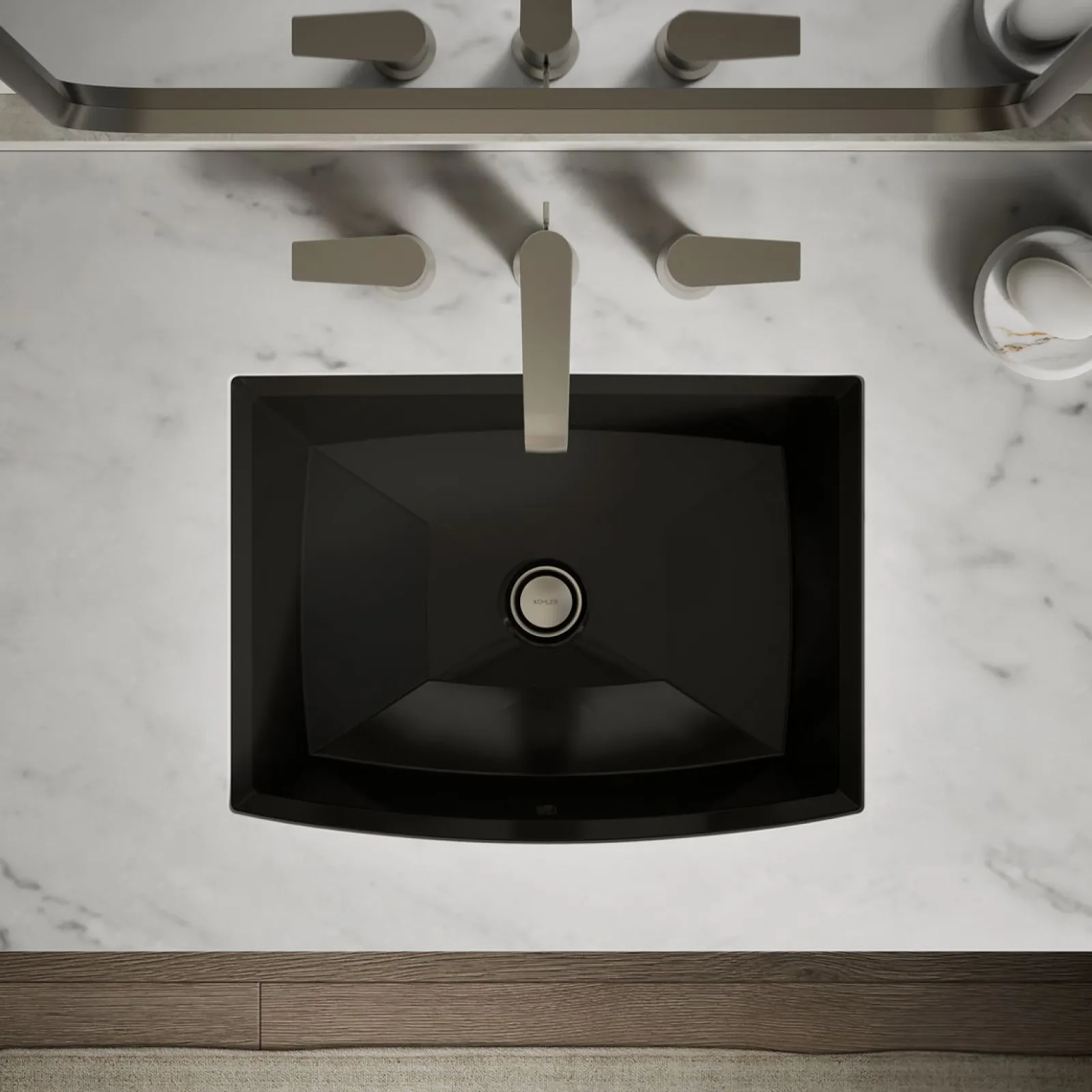 20" rectangular undermount bathroom sink^Kohler Clearance