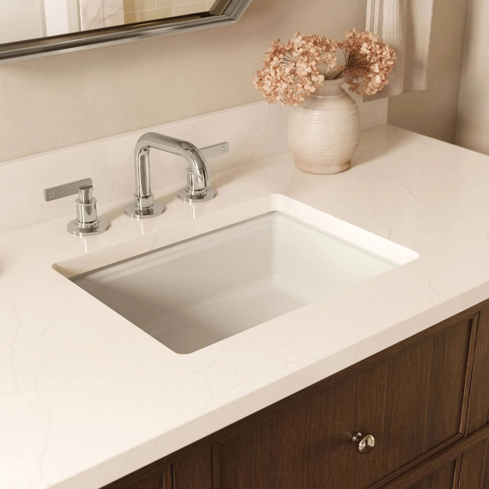 19-13/16" rectangular undermount bathroom sink^Kohler Clearance