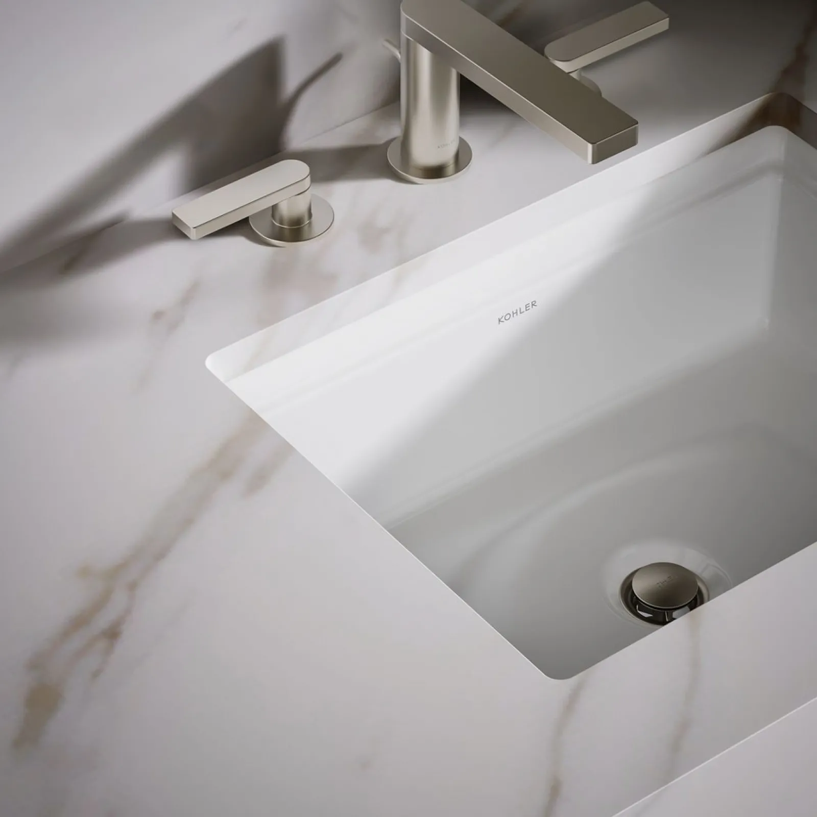 21-1/4" rectangular undermount bathroom sink^Kohler Online