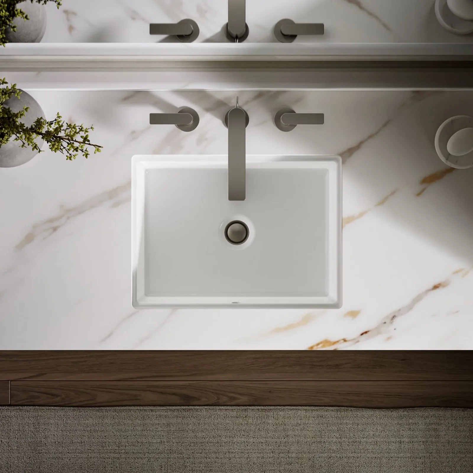 21-1/4" rectangular undermount bathroom sink^Kohler Online