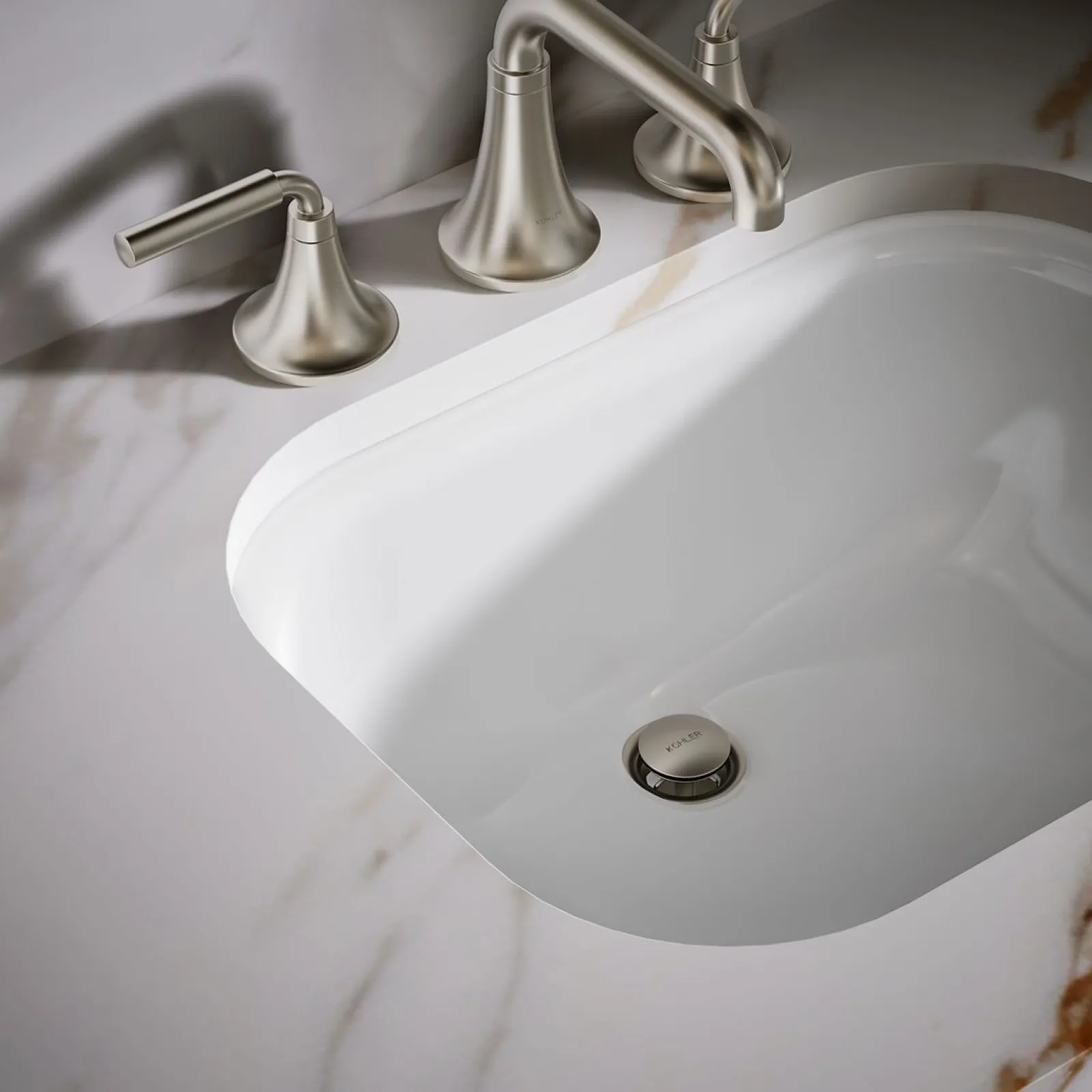 20" rectangular undermount bathroom sink^Kohler New