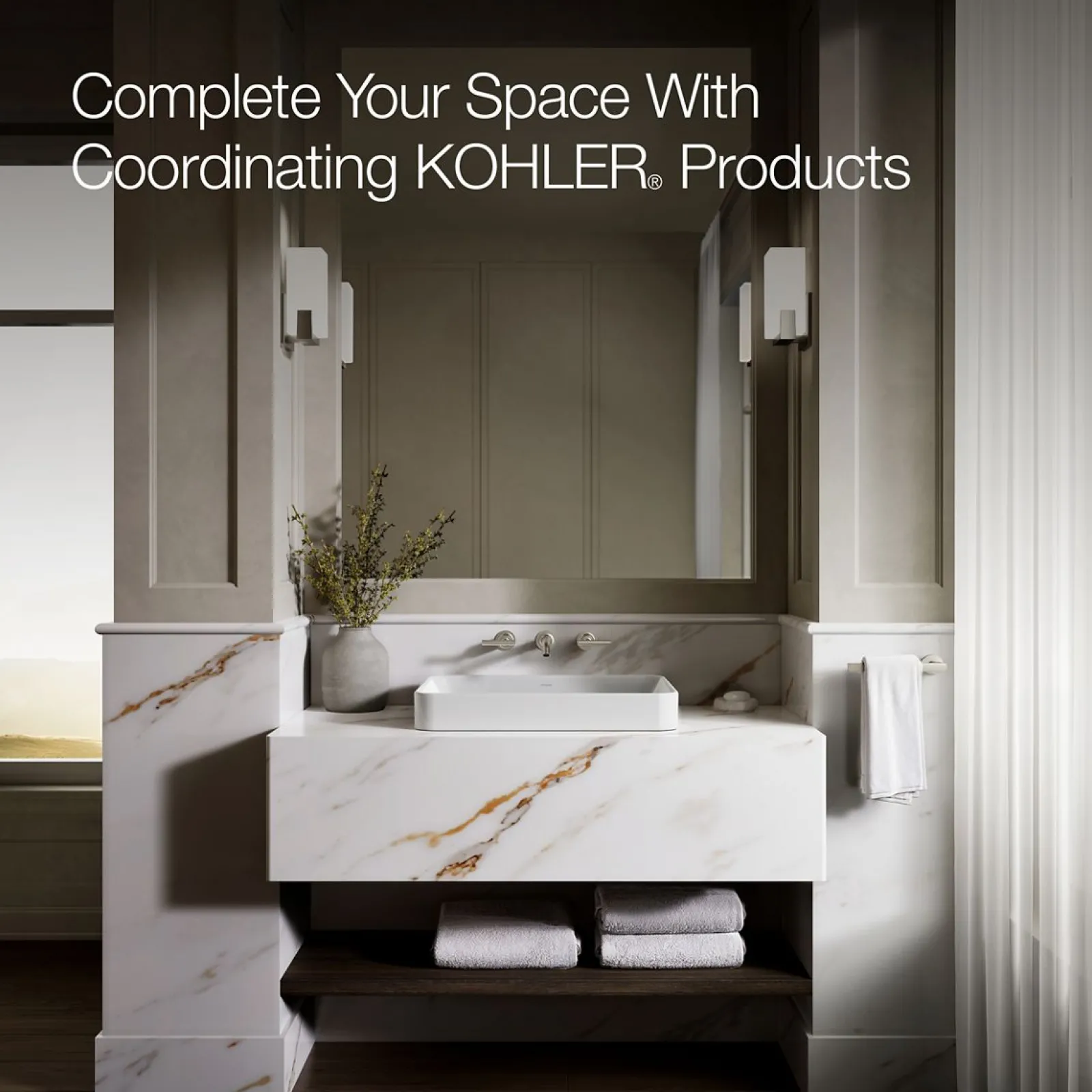 22-3/4" rectangular vessel bathroom sink^Kohler New