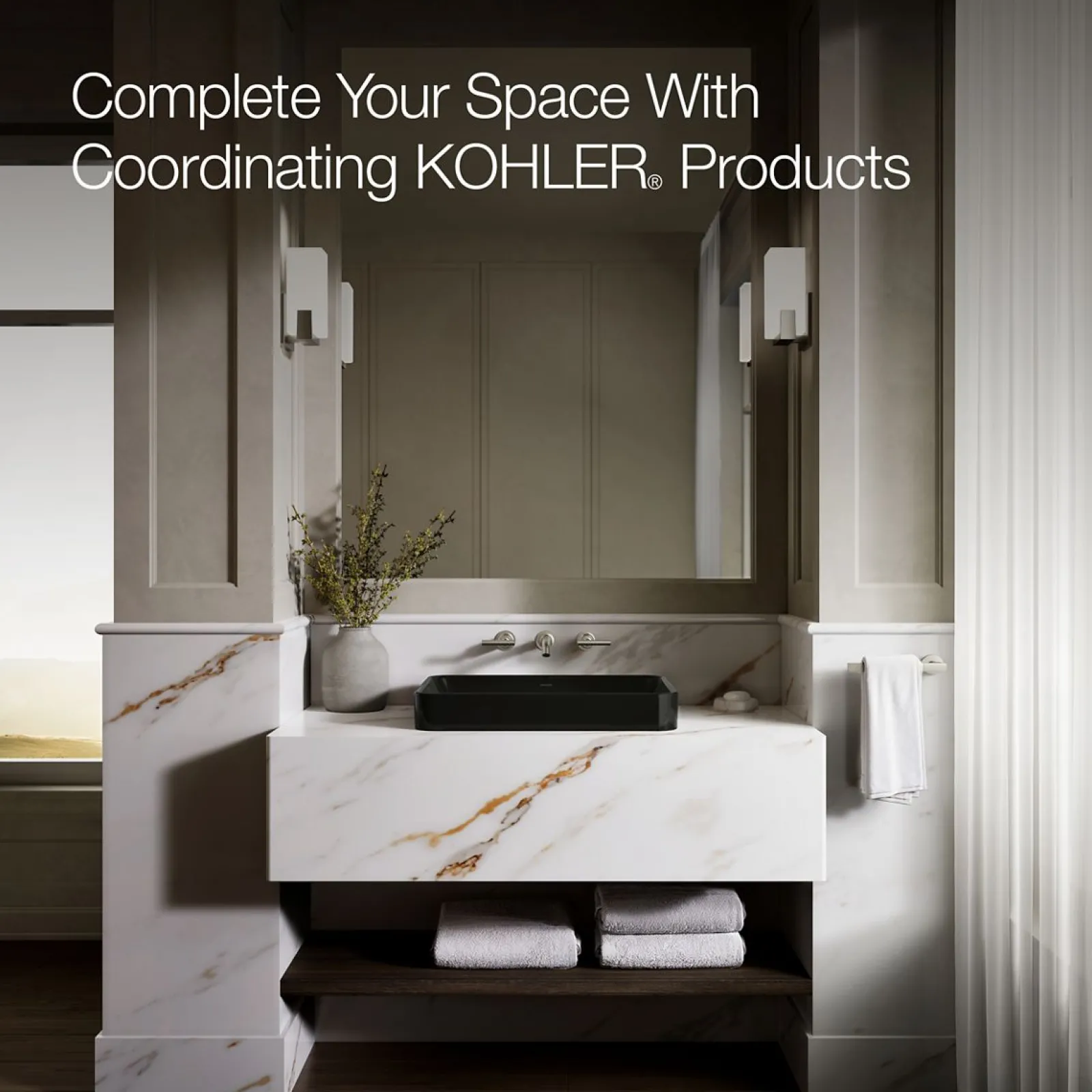 22-3/4" rectangular vessel bathroom sink^Kohler New