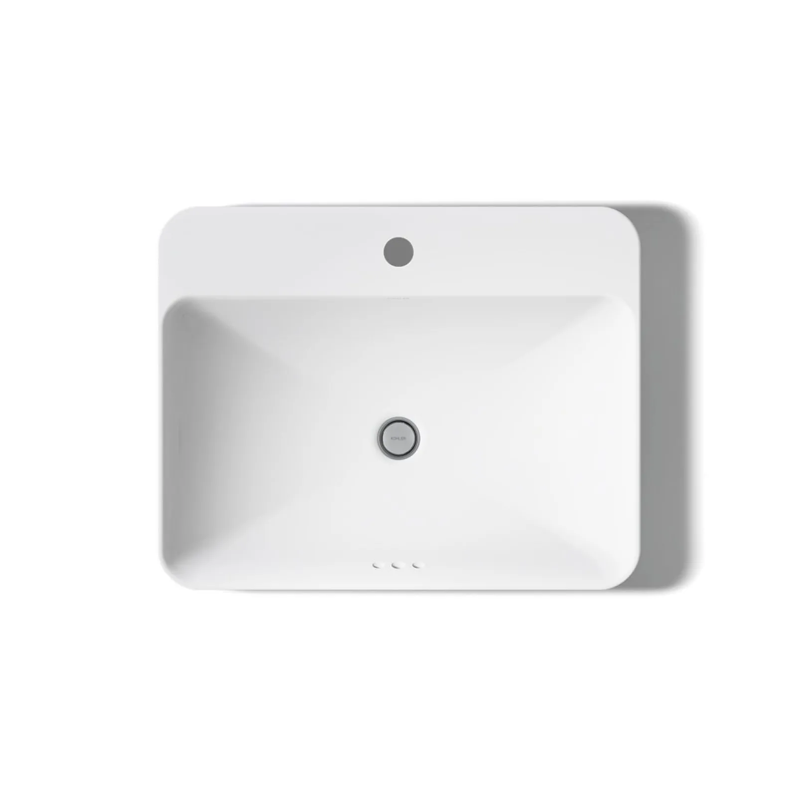 23" rectangular vessel bathroom sink^Kohler Hot