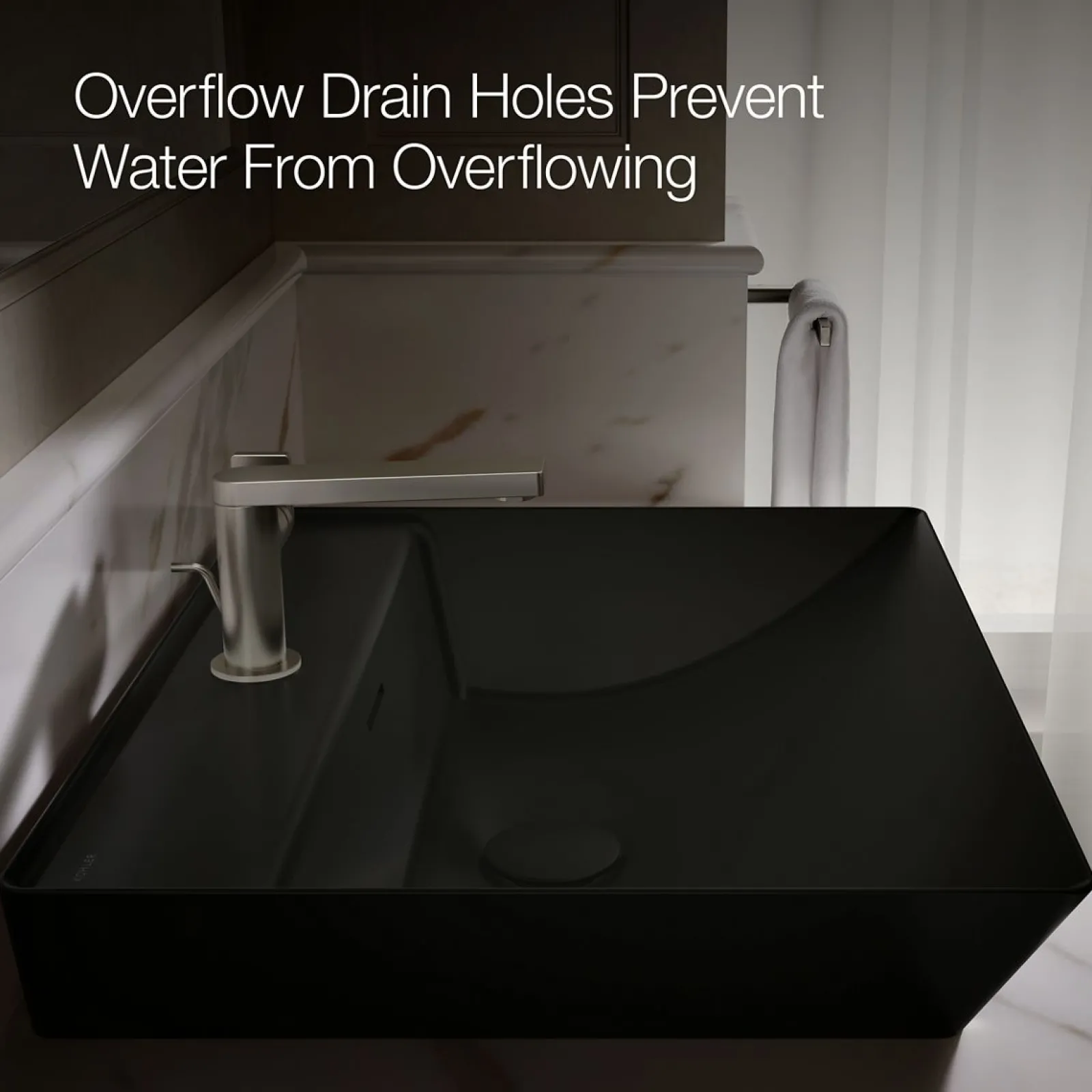 23" rectangular vessel bathroom sink^Kohler Sale