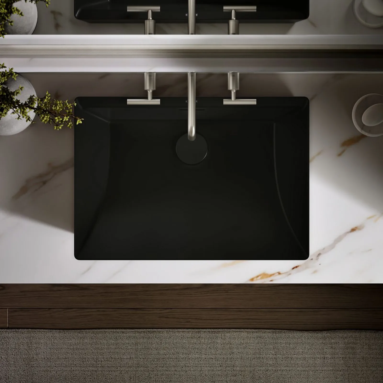 23" rectangular vessel bathroom sink^Kohler