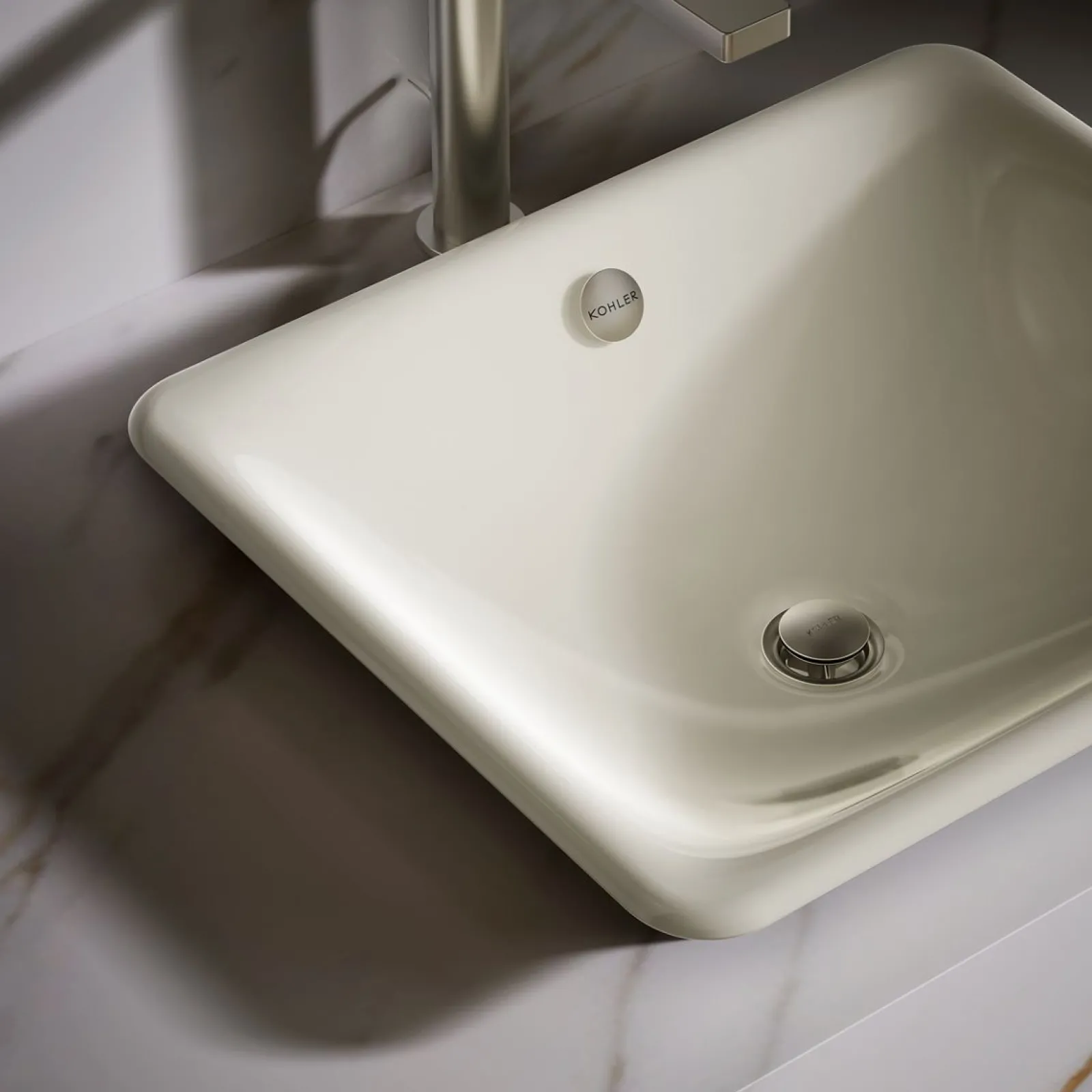 18-1/2" rectangular vessel bathroom sink^Kohler Outlet