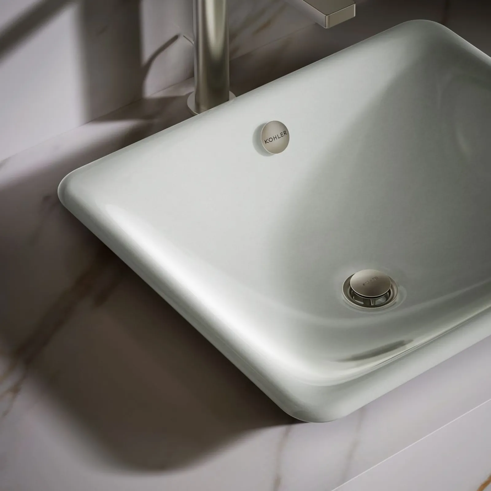 18-1/2" rectangular vessel bathroom sink^Kohler Outlet