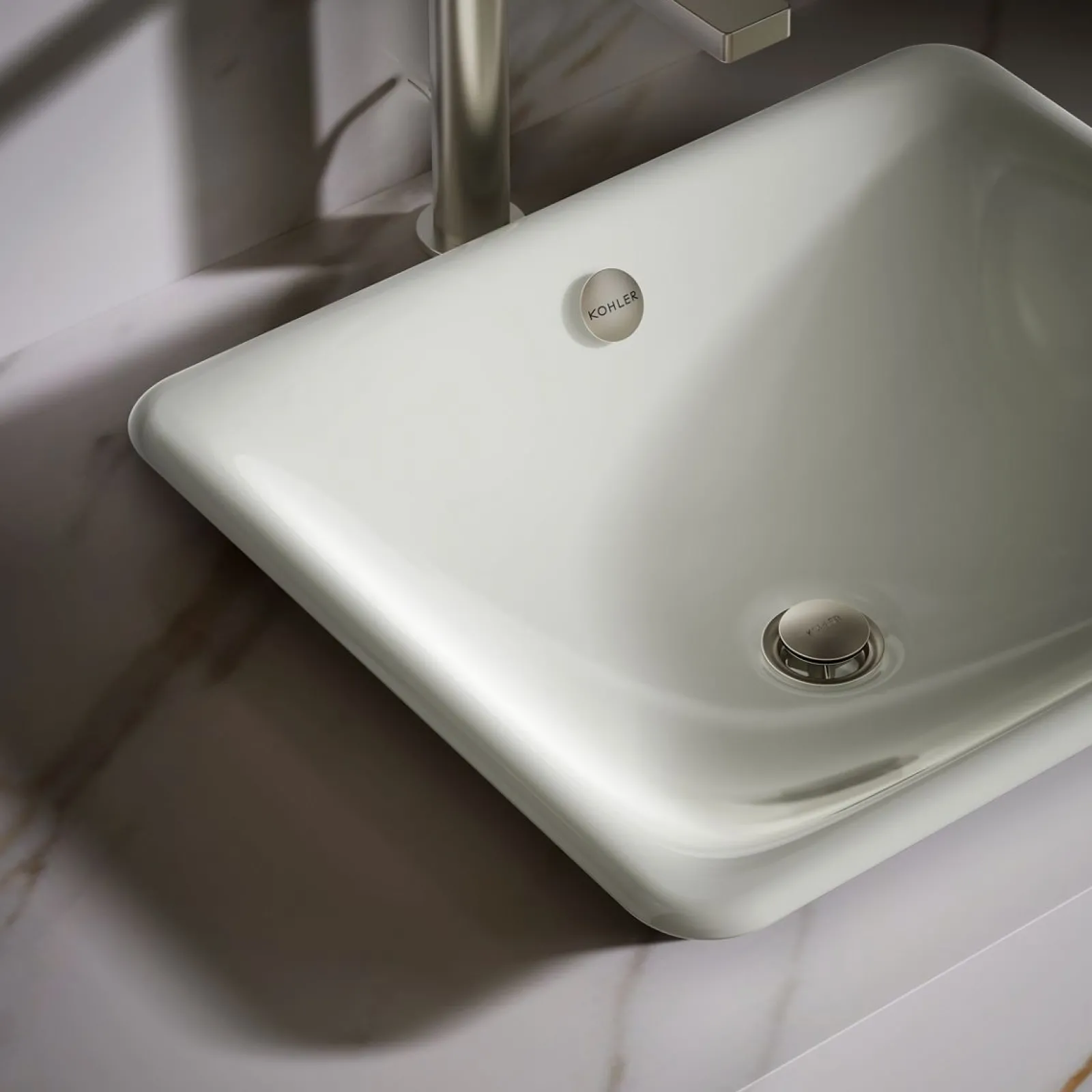18-1/2" rectangular vessel bathroom sink^Kohler Outlet