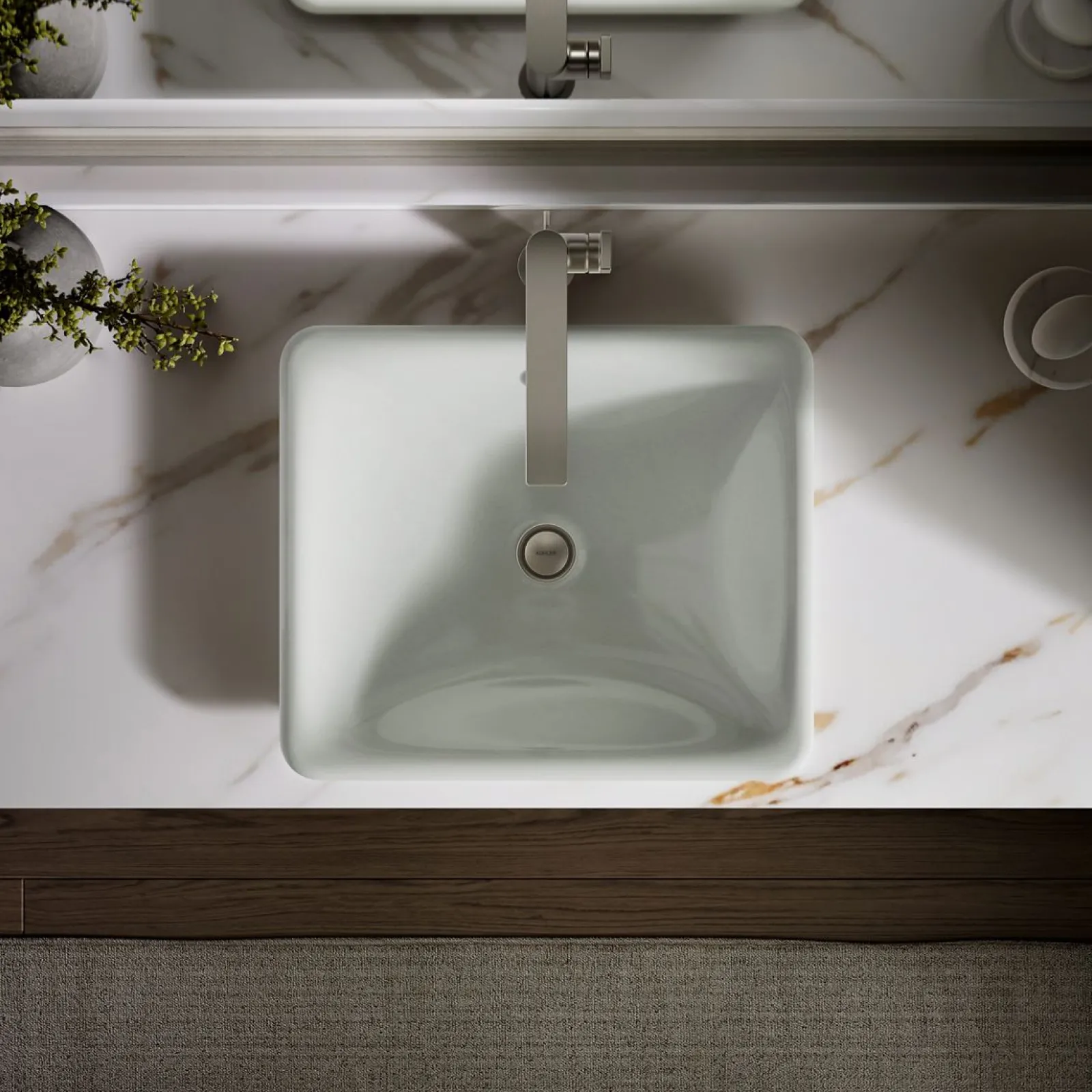 18-1/2" rectangular vessel bathroom sink^Kohler Outlet