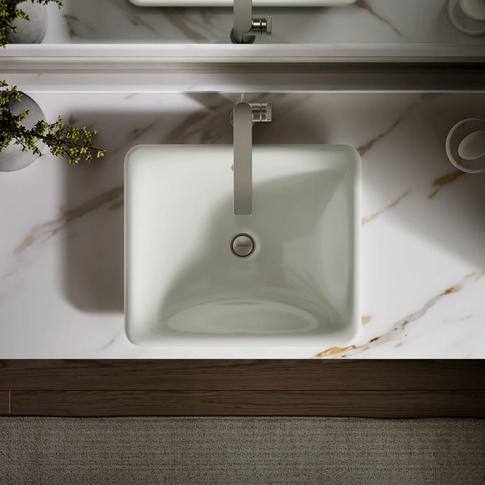 18-1/2" rectangular vessel bathroom sink^Kohler Outlet