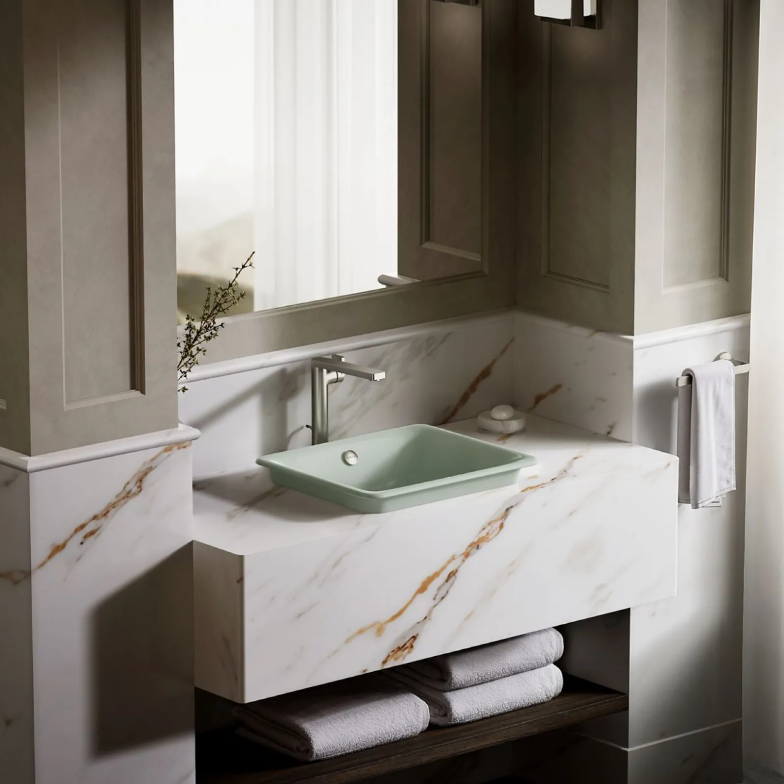 18-1/2" rectangular vessel bathroom sink^Kohler Sale