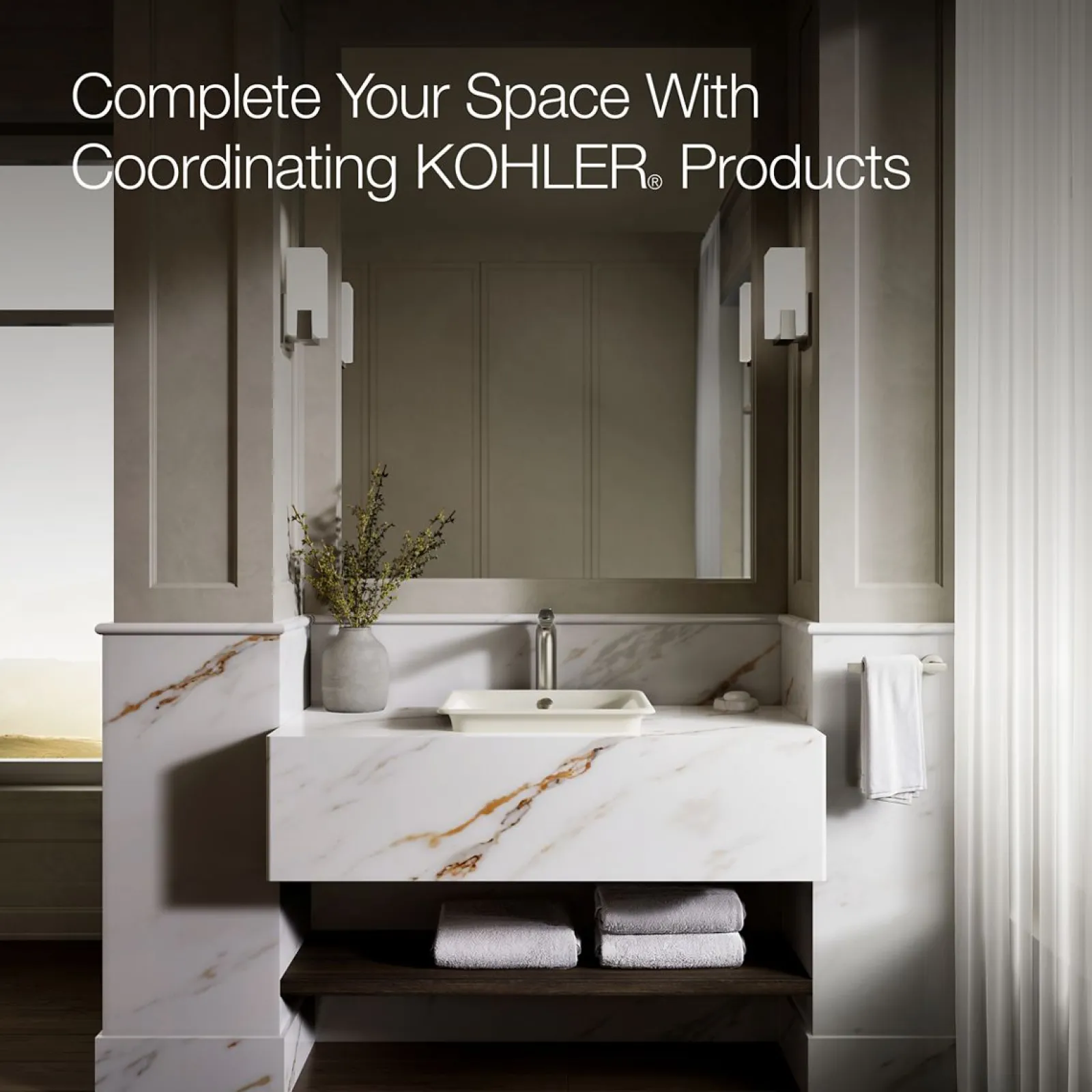 18-1/2" rectangular vessel bathroom sink^Kohler Discount