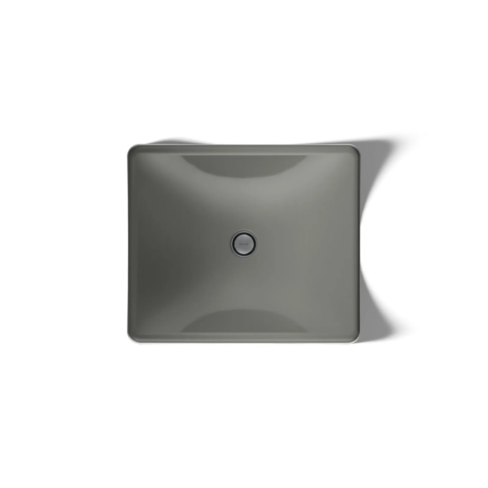 18-1/4" rectangular vessel bathroom sink, no overflow^Kohler Discount
