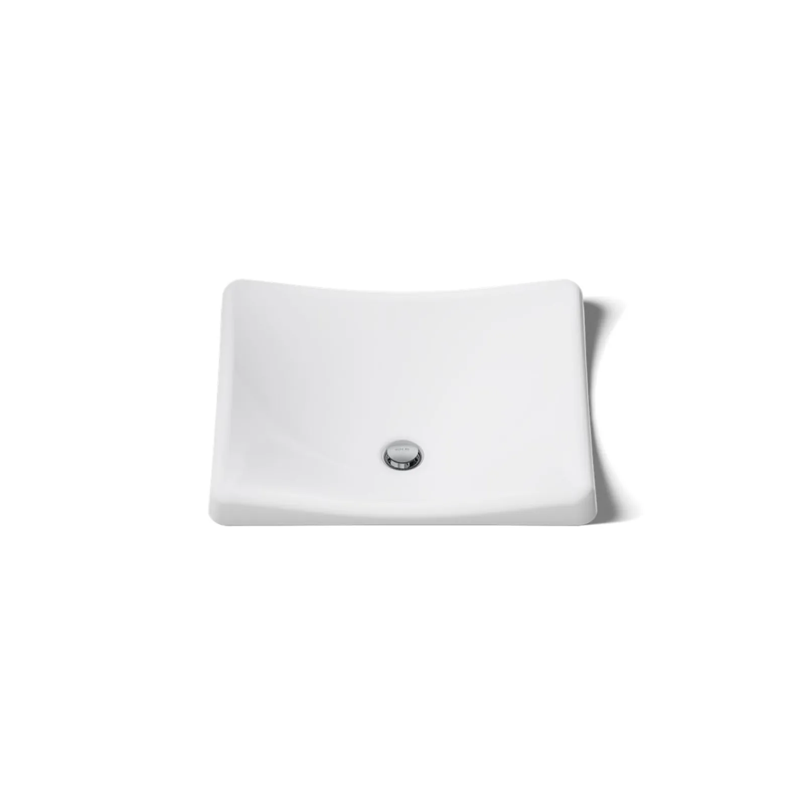 18-1/4" rectangular vessel bathroom sink, no overflow^Kohler Discount
