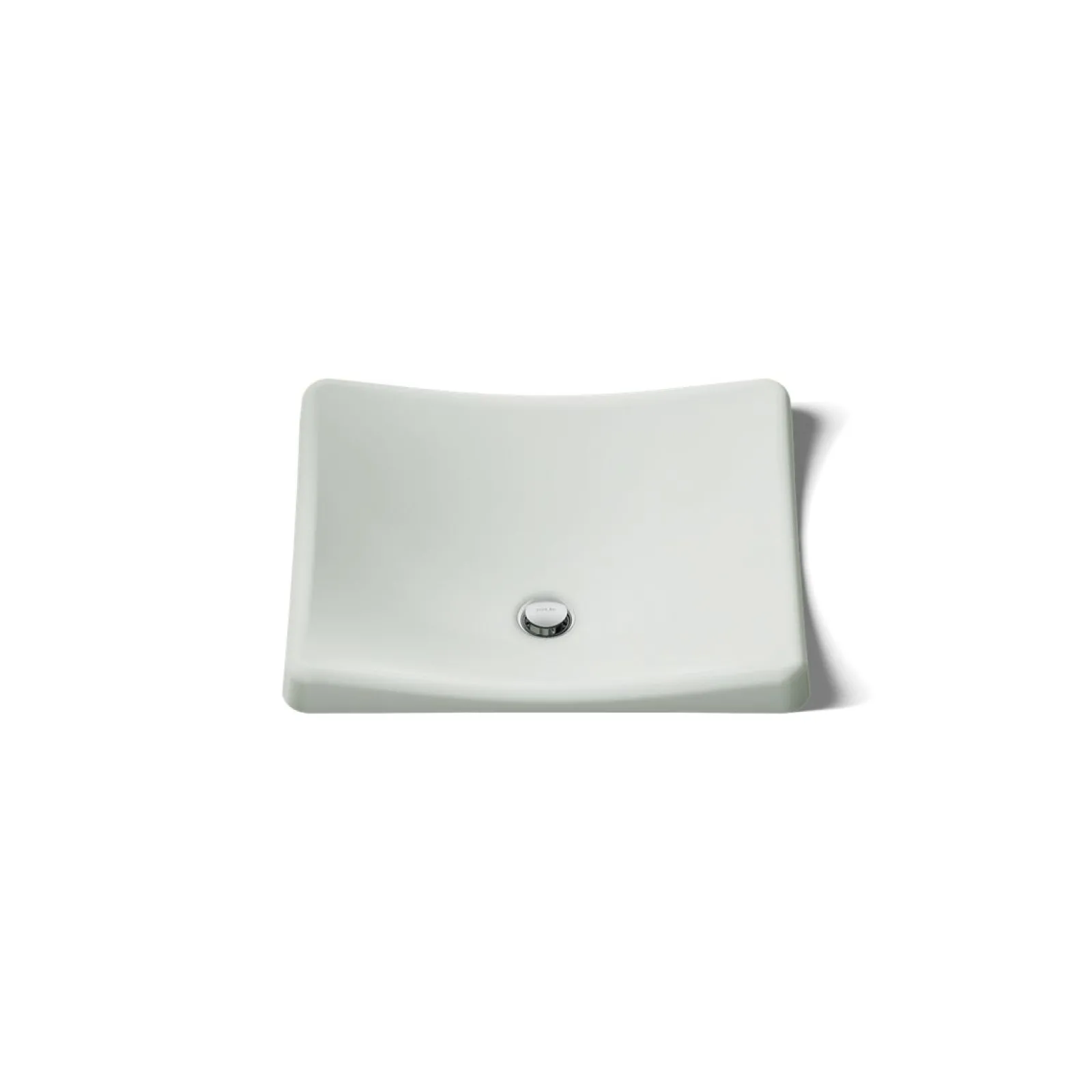 18-1/4" rectangular vessel bathroom sink, no overflow^Kohler Discount