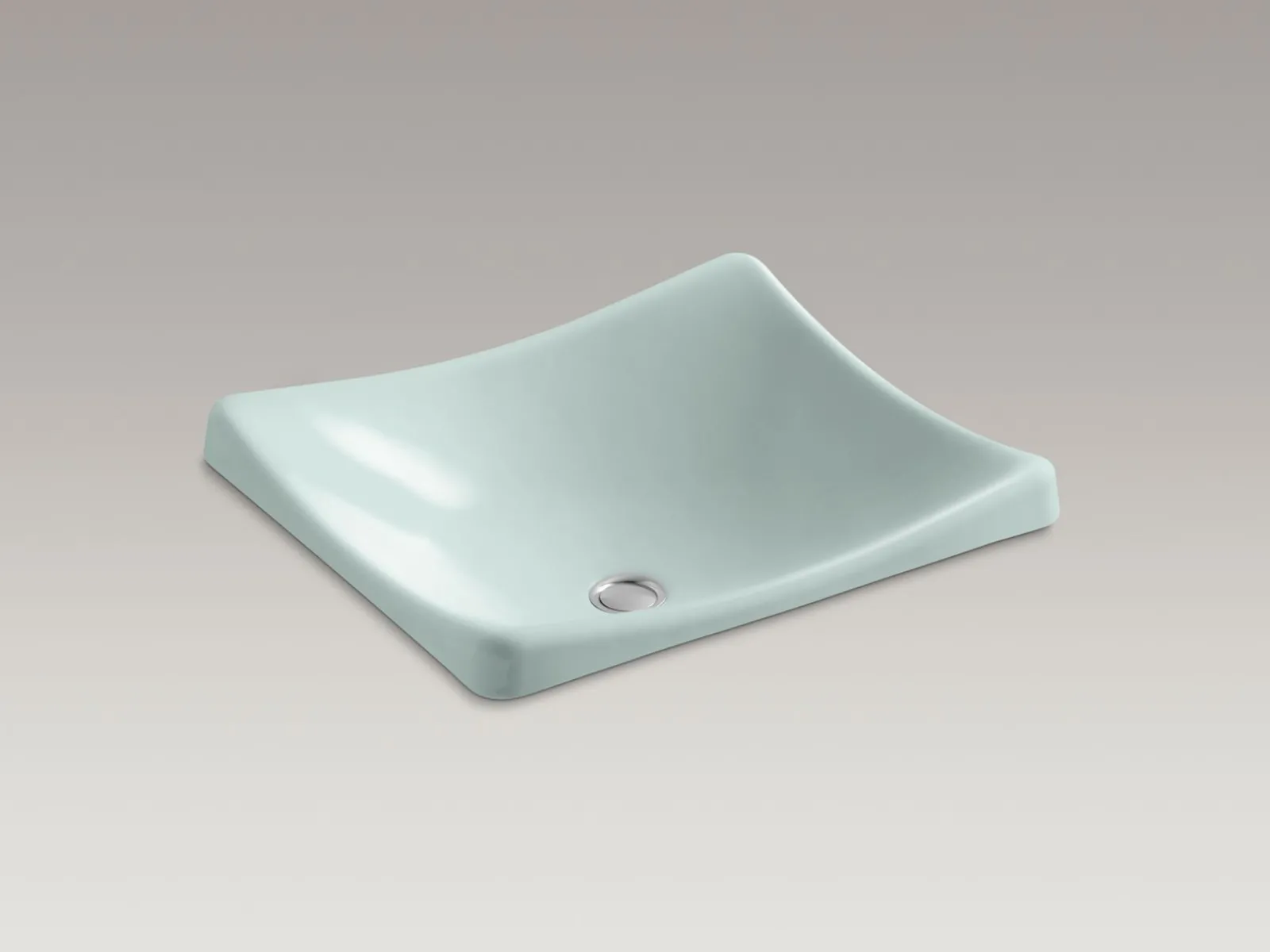 18-1/4" rectangular vessel bathroom sink, no overflow^Kohler Discount