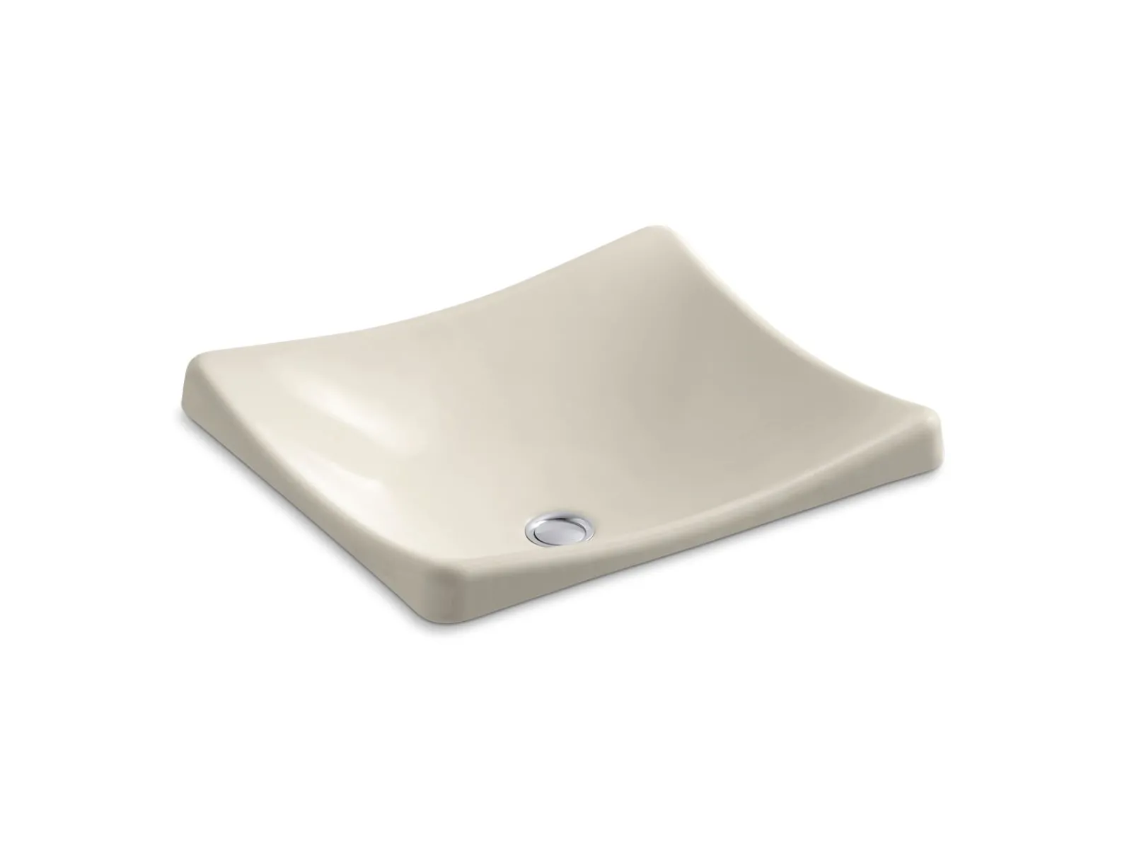 18-1/4" rectangular vessel bathroom sink, no overflow^Kohler Discount