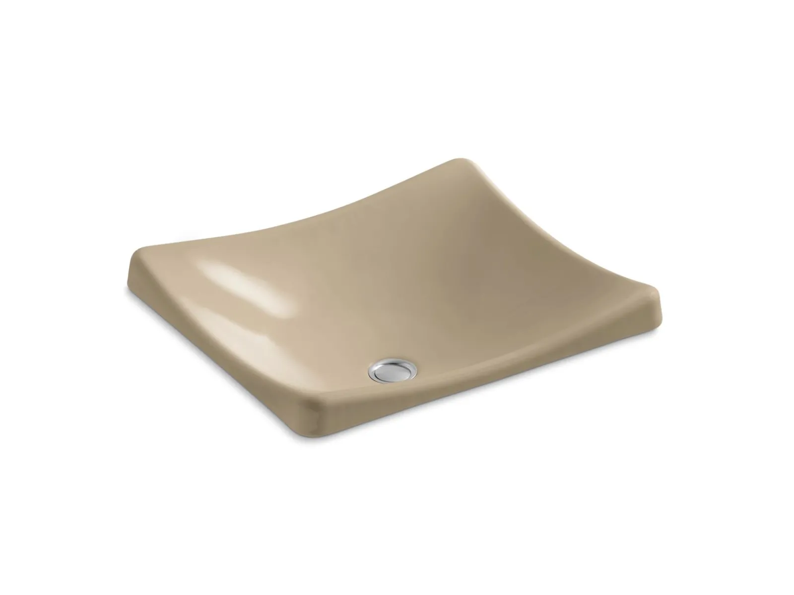 18-1/4" rectangular vessel bathroom sink, no overflow^Kohler Discount