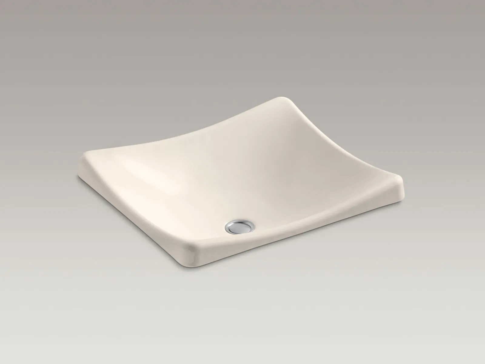 18-1/4" rectangular vessel bathroom sink, no overflow^Kohler Discount