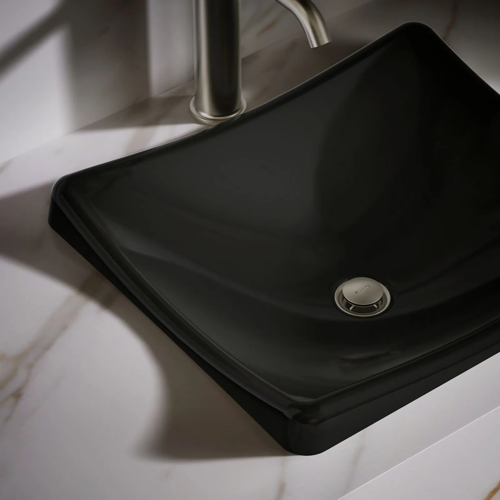 18-1/4" rectangular vessel bathroom sink, no overflow^Kohler Discount