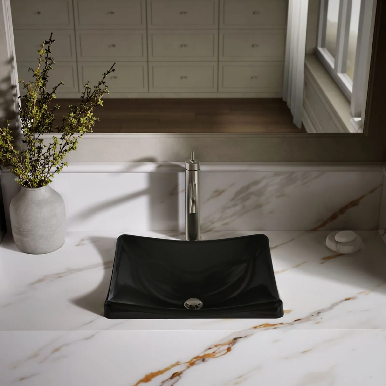 18-1/4" rectangular vessel bathroom sink, no overflow^Kohler Discount