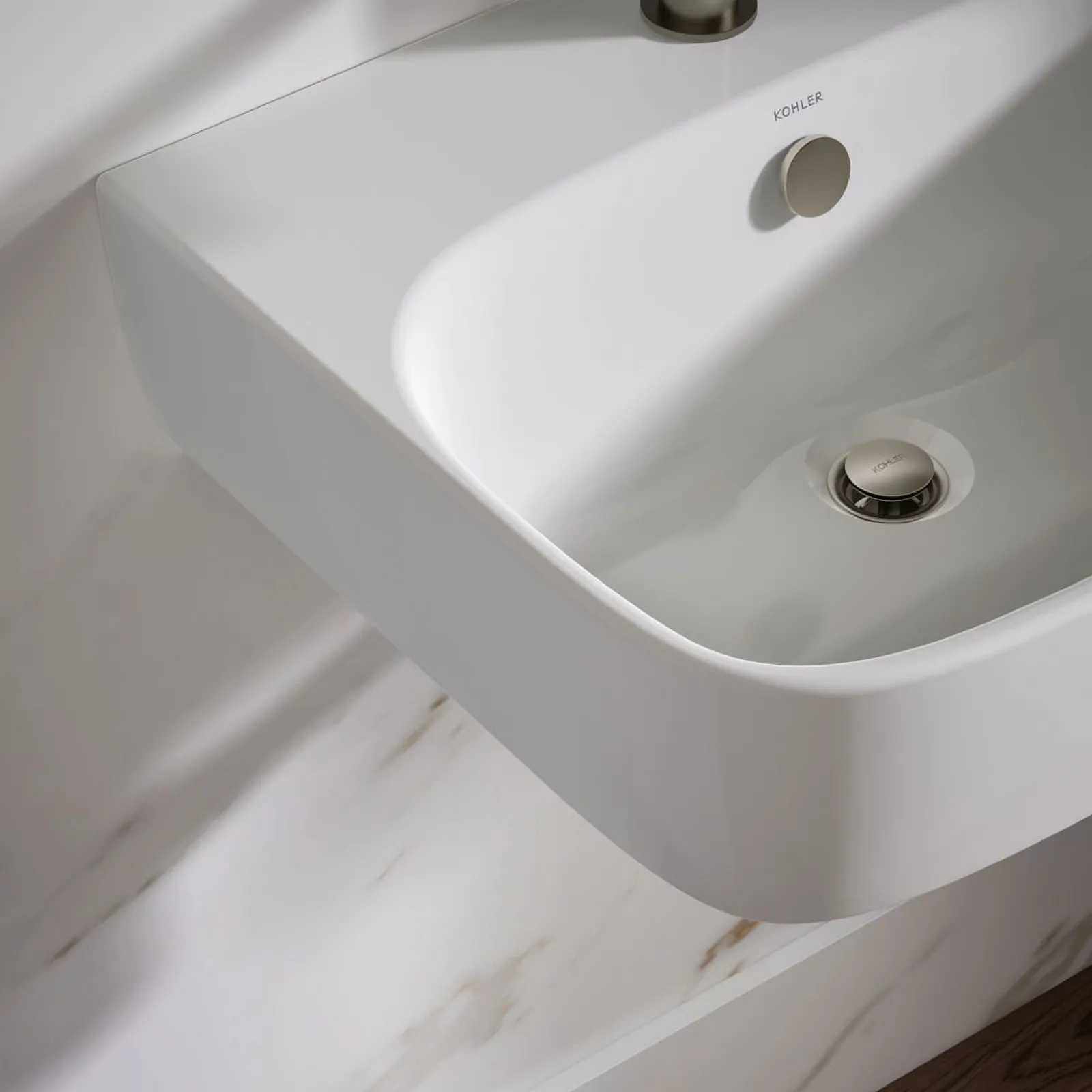 21-3/4" rectangular wall-mount bathroom sink^Kohler Discount