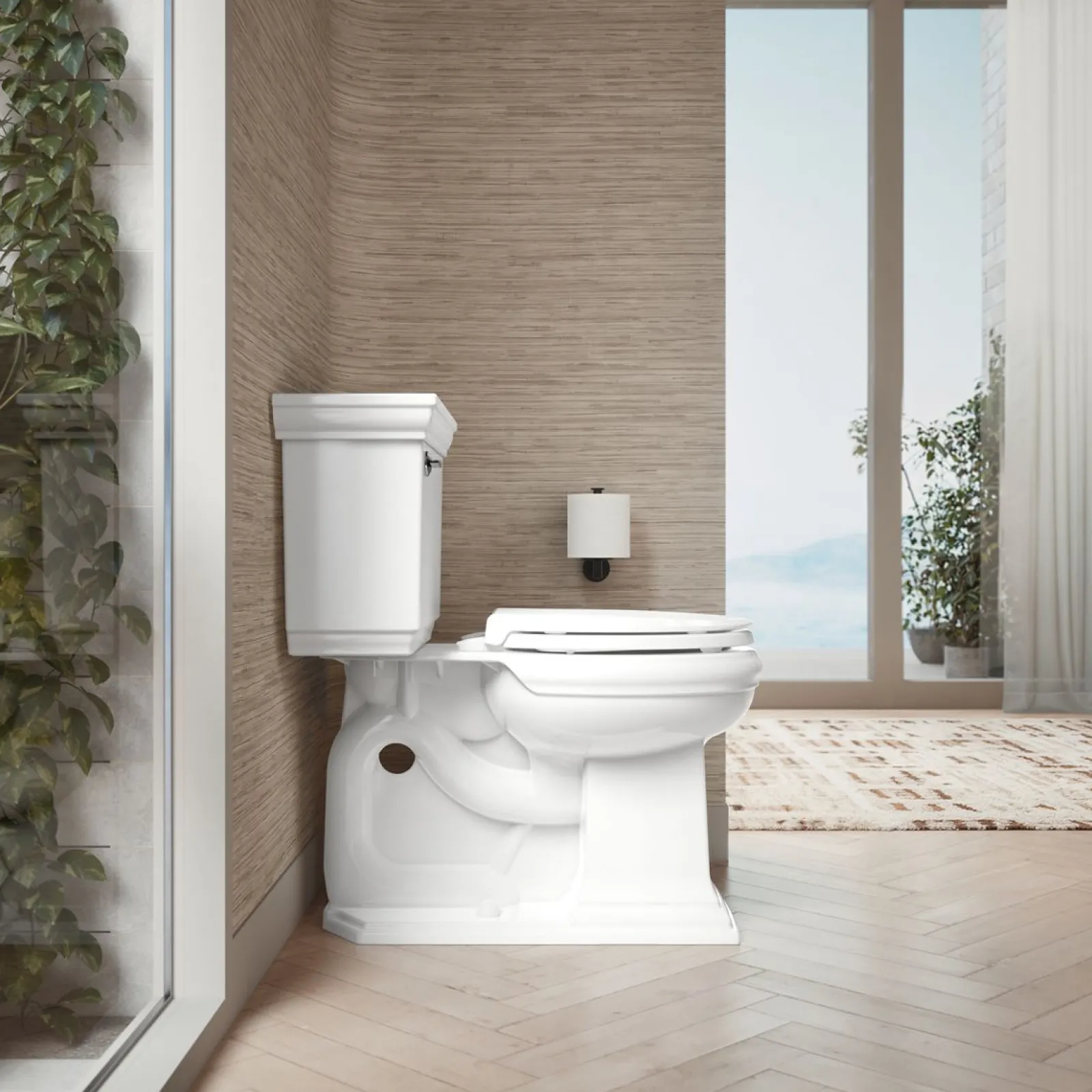 Recycled ReadyLatch® Quiet-Close™ round-front toilet seat^Kohler Sale