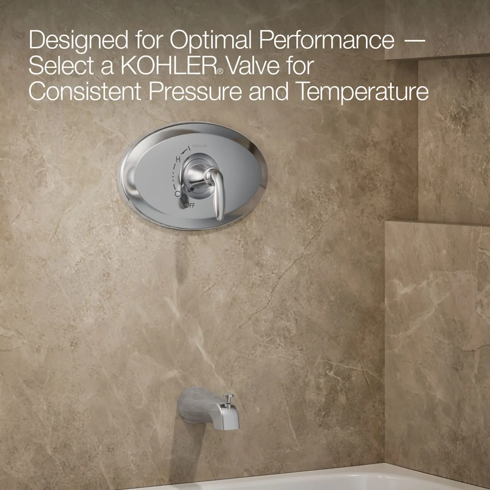 Remodel Rite-Temp® bath and shower trim kit, 2.5 gpm^Kohler Sale