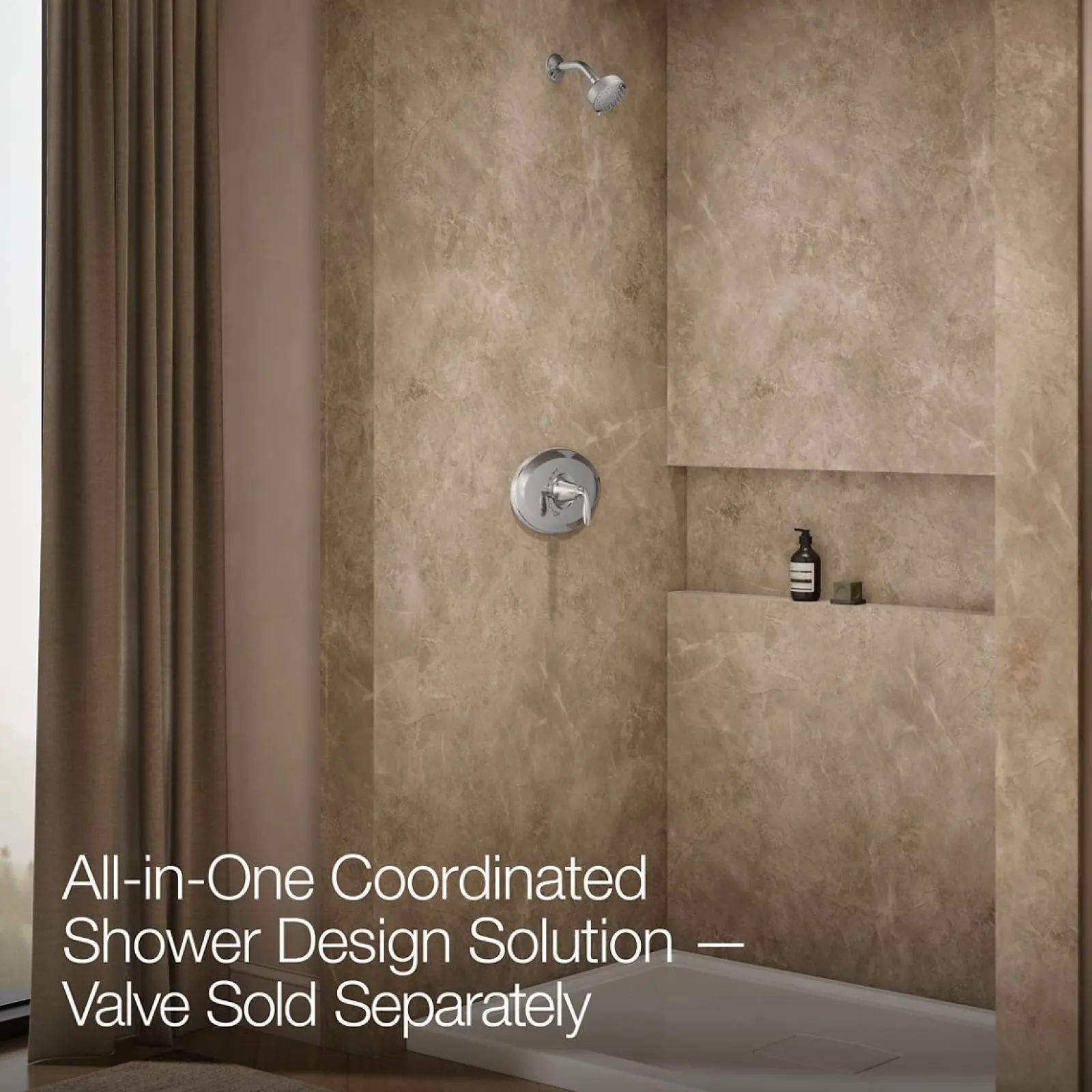 Remodel Rite-Temp® shower trim kit, 1.75 gpm^Kohler New