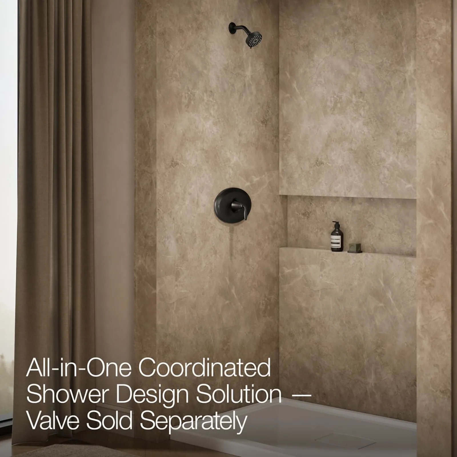Remodel Rite-Temp® shower trim kit, 1.75 gpm^Kohler New