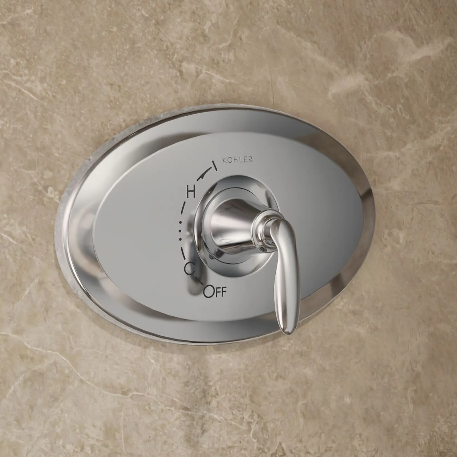 Remodel Rite-Temp® shower trim kit, 1.75 gpm^Kohler New