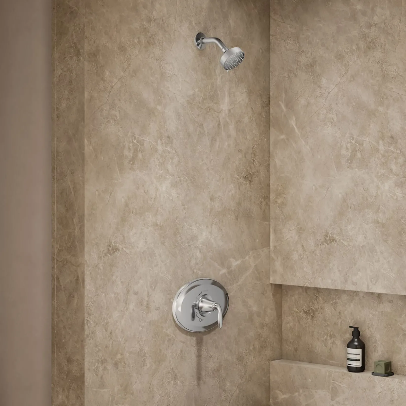 Remodel Rite-Temp® shower trim kit, 1.75 gpm^Kohler New