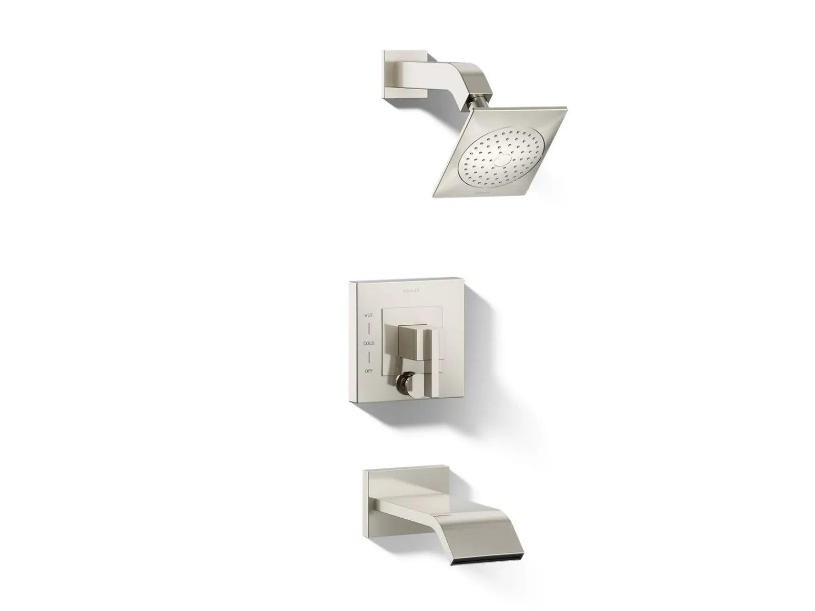 Rite-Temp® bath and shower trim kit with push-button diverter, 2.5 gpm^Kohler Discount
