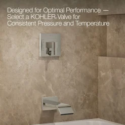 Rite-Temp® bath and shower trim kit with push-button diverter, 2.5 gpm^Kohler Discount