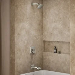 Rite-Temp® bath and shower trim kit with push-button diverter, without showerhead^Kohler Outlet
