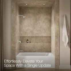 Rite-Temp® bath and shower trim kit with push-button diverter, without showerhead^Kohler Outlet