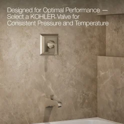 Rite-Temp® bath and shower trim kit, without showerhead^Kohler Outlet