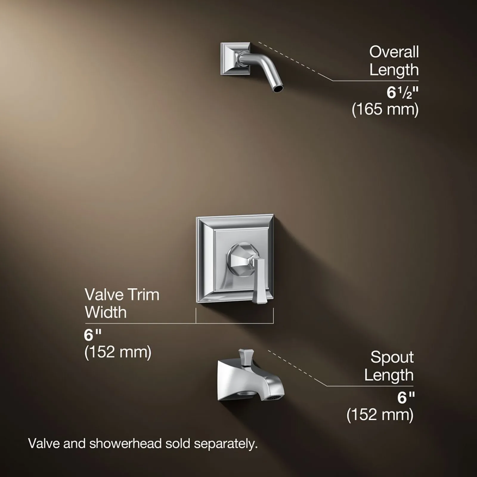 Rite-Temp® bath and shower trim kit, without showerhead^Kohler Outlet