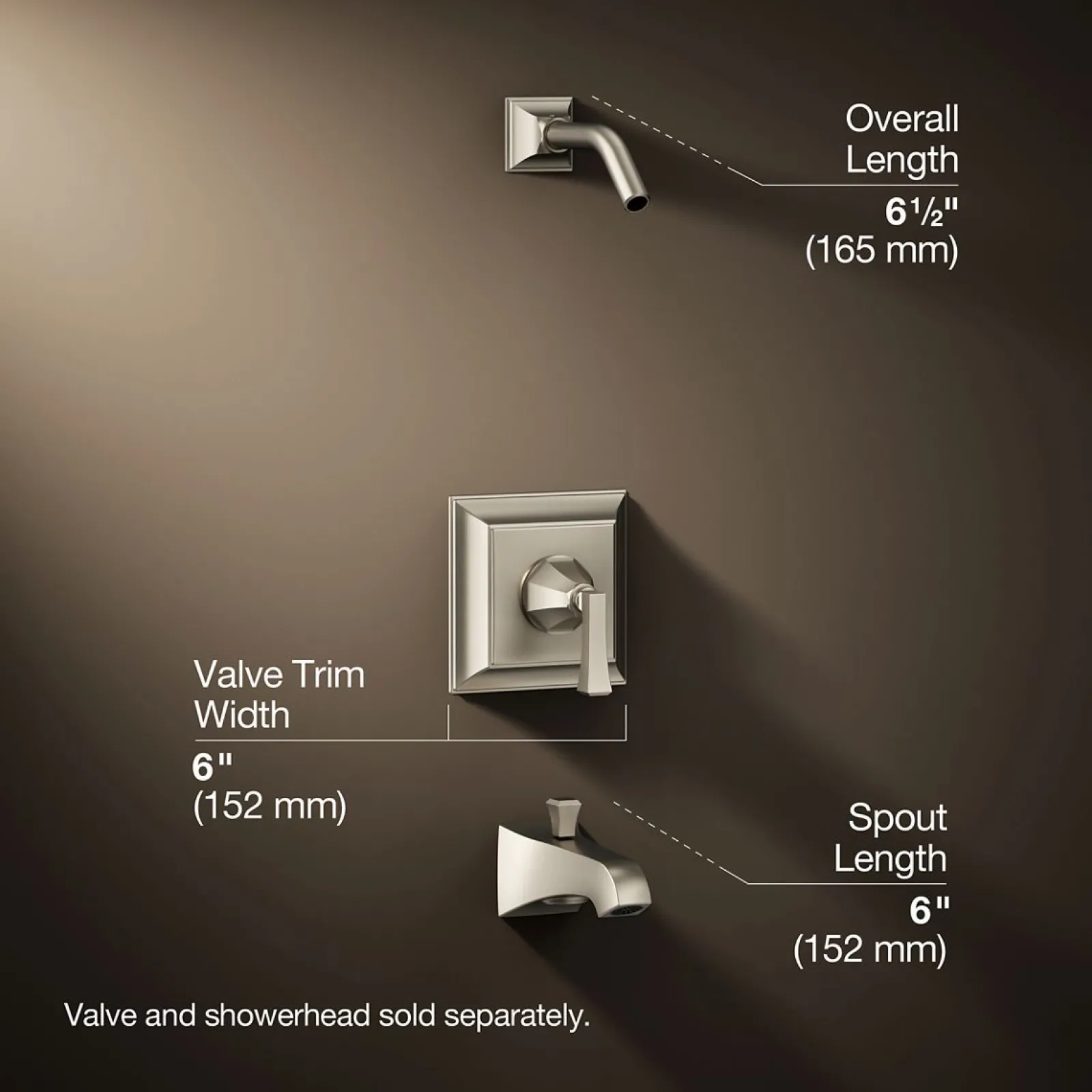Rite-Temp® bath and shower trim kit, without showerhead^Kohler Outlet